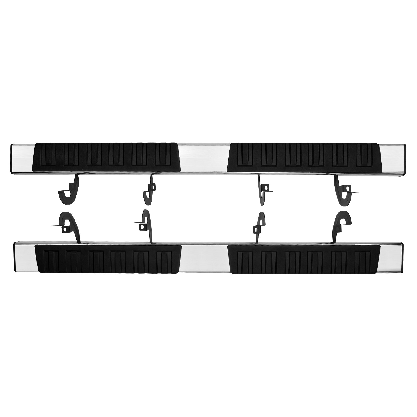 6'' Running Boards for 2019-2024 Chevy/GMC Crew Cab, 201 Steel, 500LB, 2PCS - Picture 11 of 12