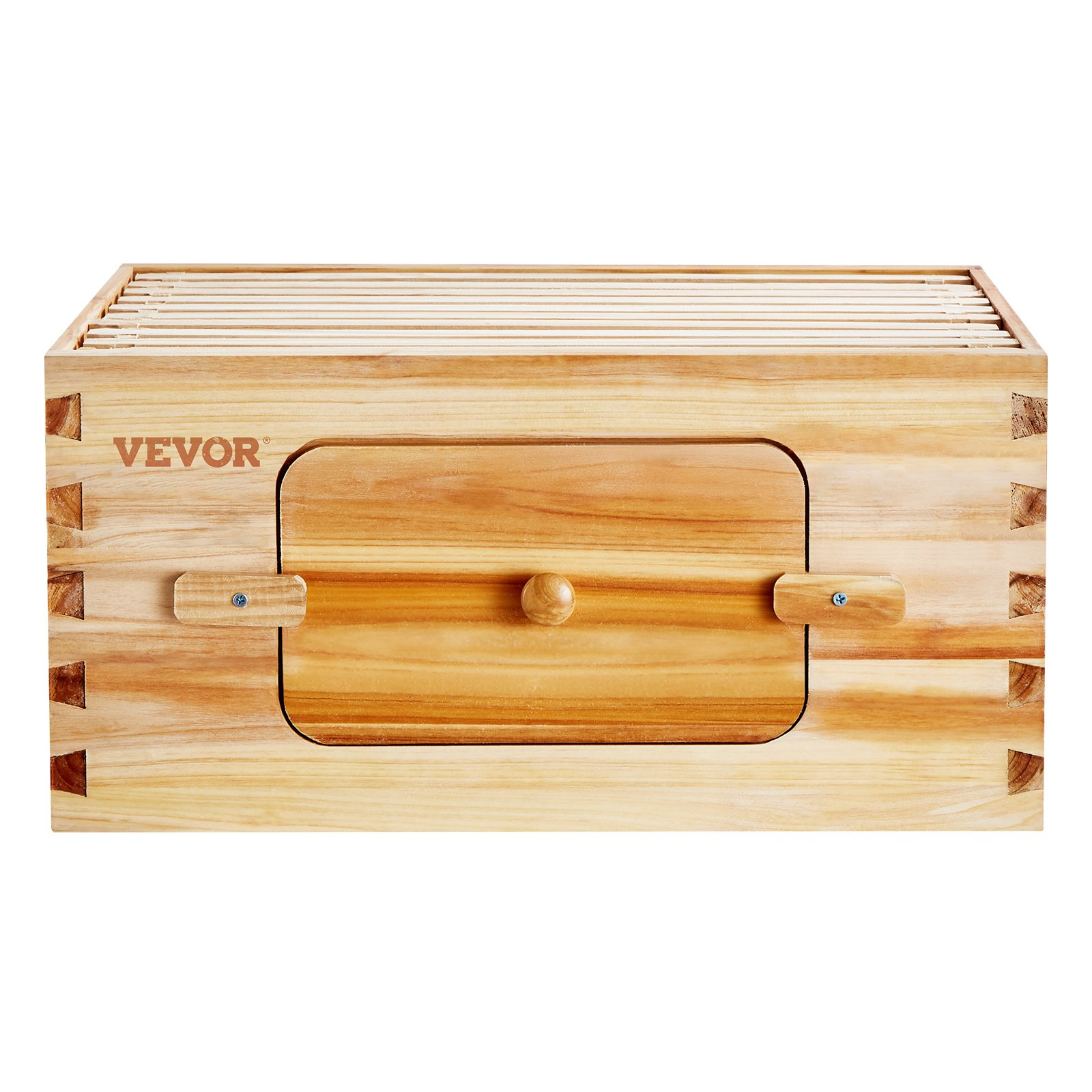 Langstroth Deep Beehive Kit, 10 Frames, Waxed Fir Wood, Window