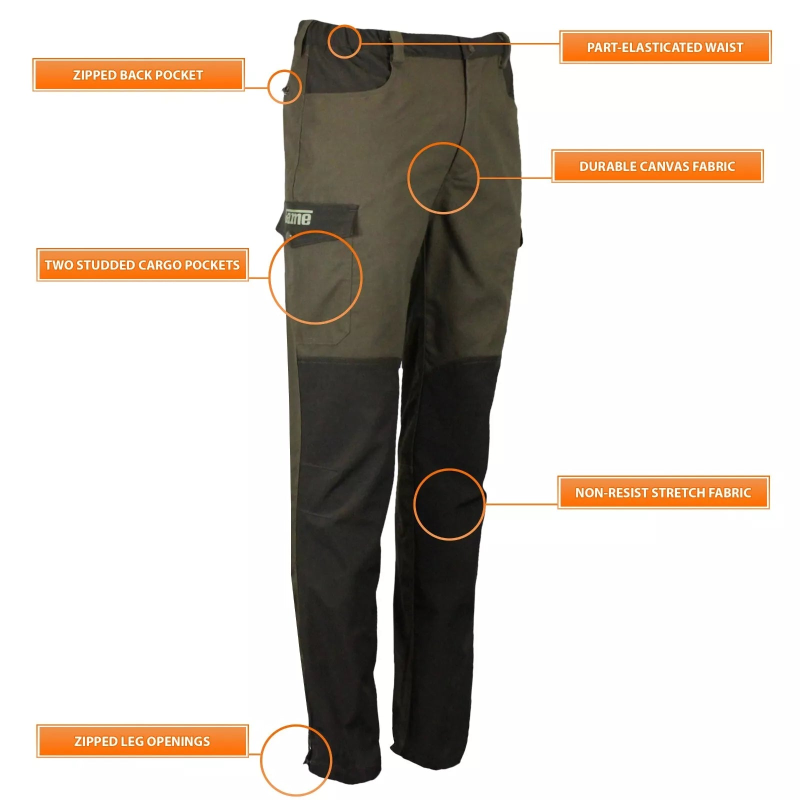 Kids Game Forrester Waterproof Jacket & Trouser Fishing Hunting Outdoor Raincoat - Picture 15 of 24