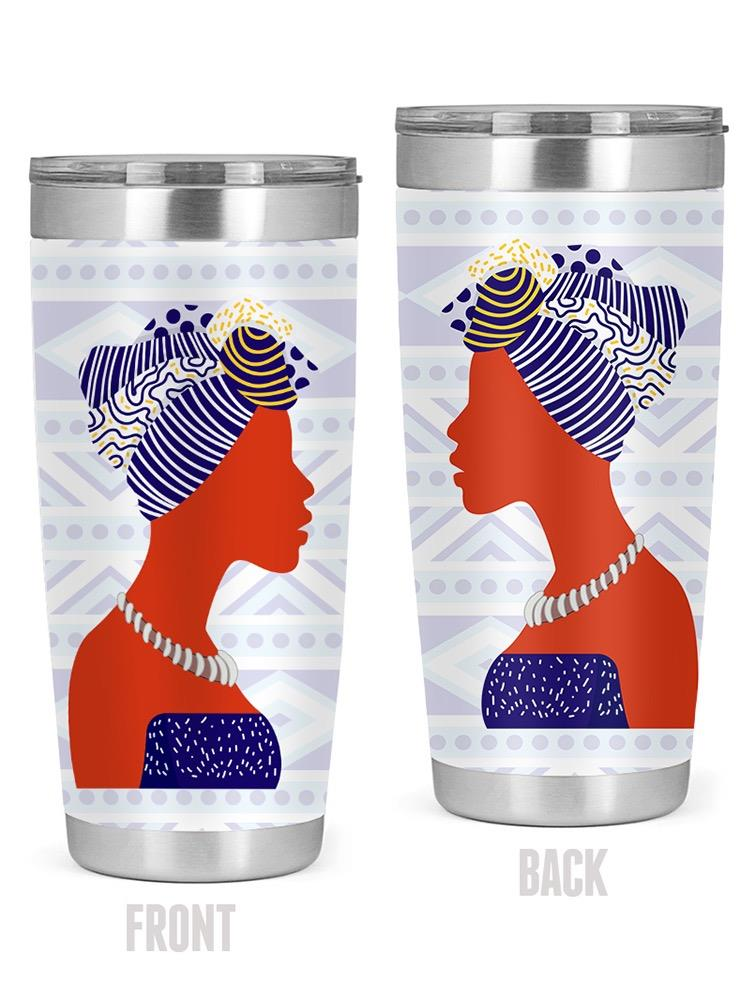African Woman Fashion. Tumbler -SPIdeals Designs - Picture 1 of 4