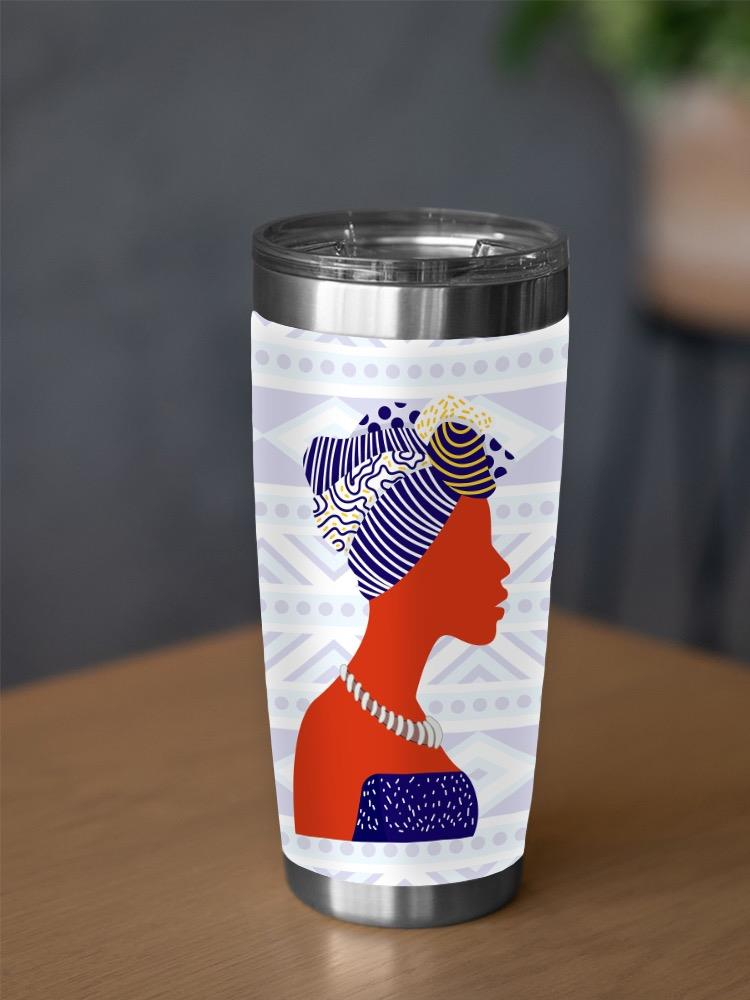 African Woman Fashion. Tumbler -SPIdeals Designs - Picture 3 of 4