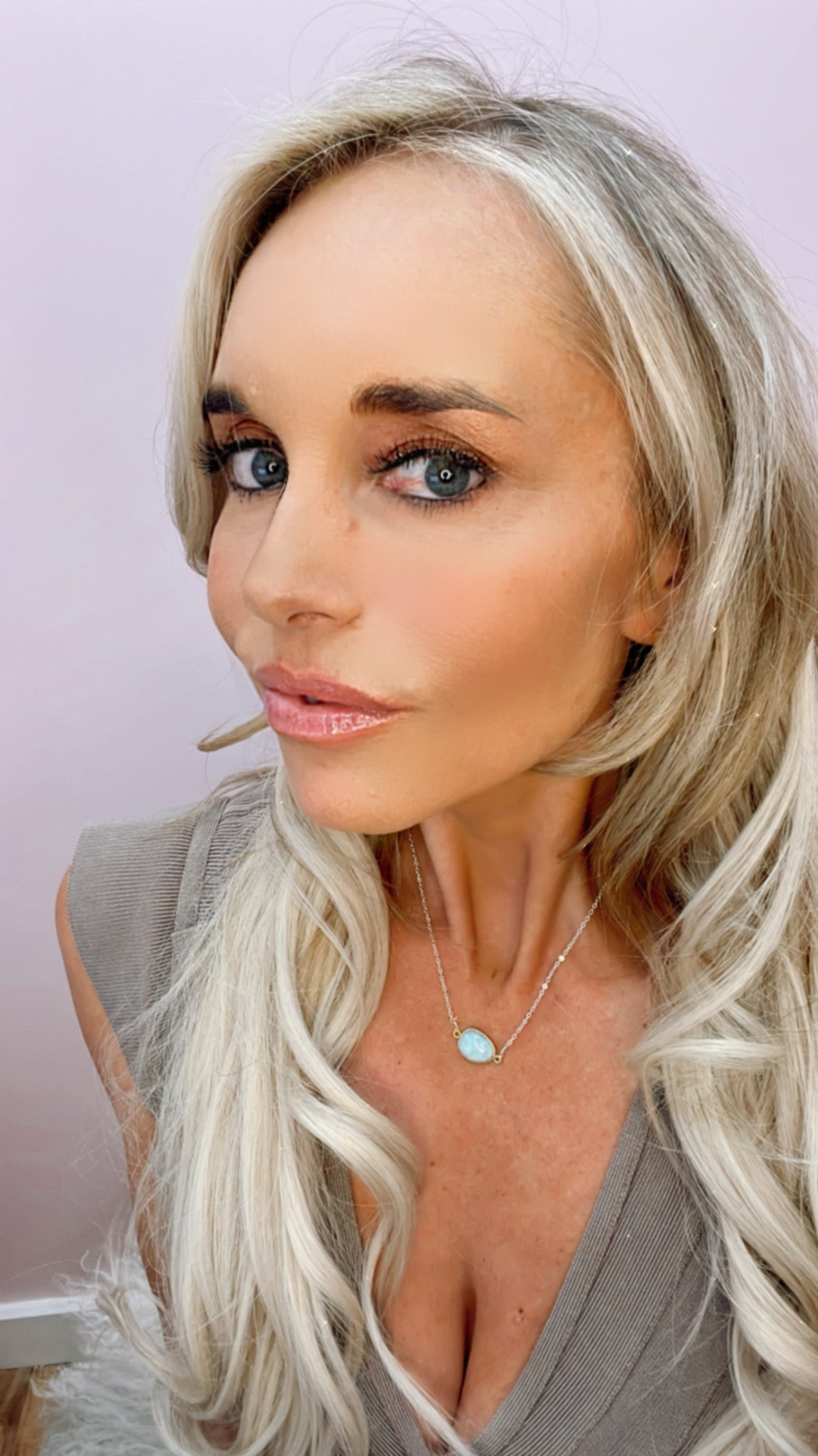Mrs. Parker Halskette in Larimar - Bild 2 von 8