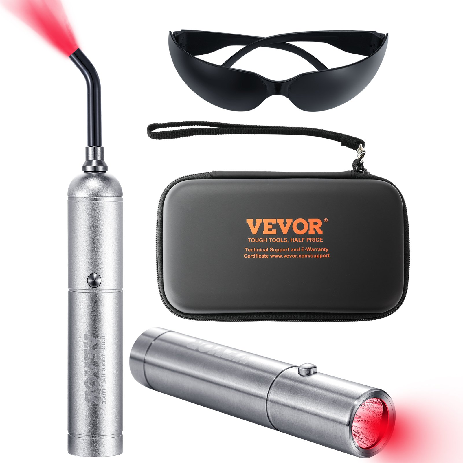 VEVOR Red Light Therapy Device with Removable Tip, Pulse Mode for Pain Relief - Picture 9 of 10