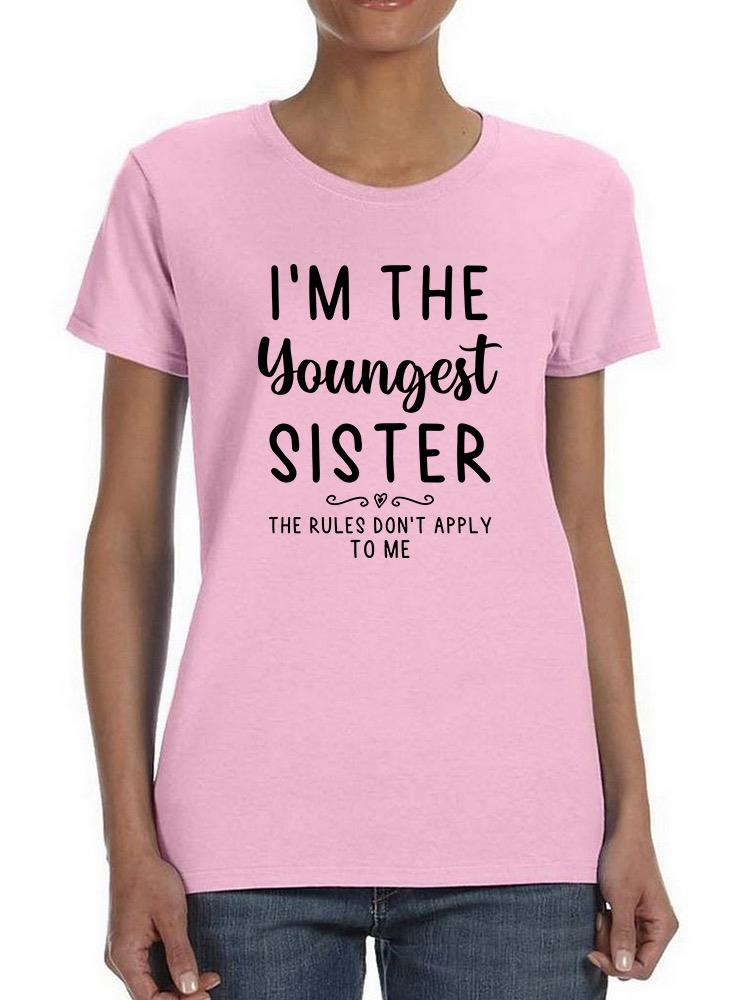 I'm The Oldest Sister T-shirt -SmartPrintsInk Designs - Picture 8 of 17