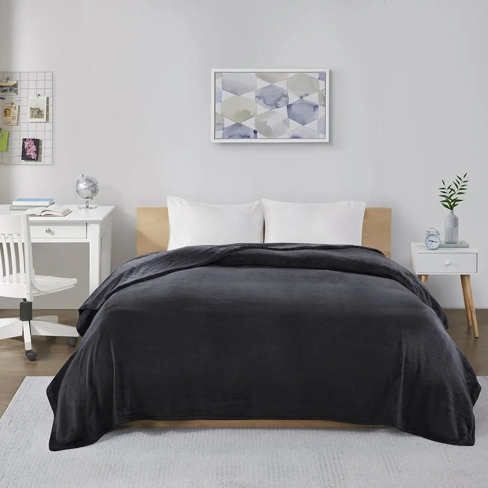 Microlight Plush Oversized Warmth Bed Blanket - view 9