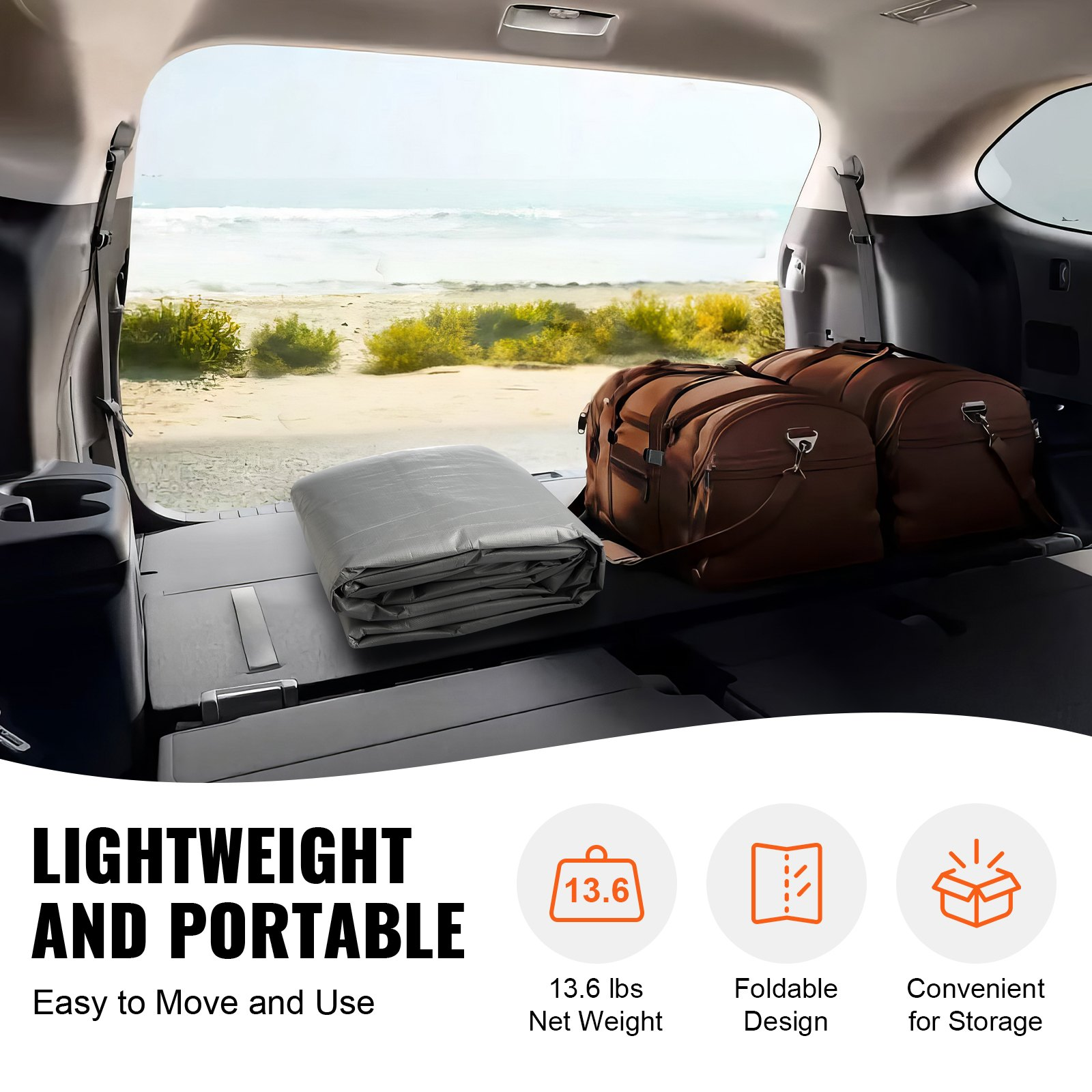 Carport Replacement Canopy Cover 10 x 20 ft, Frame Not Include) - Picture 5 of 10