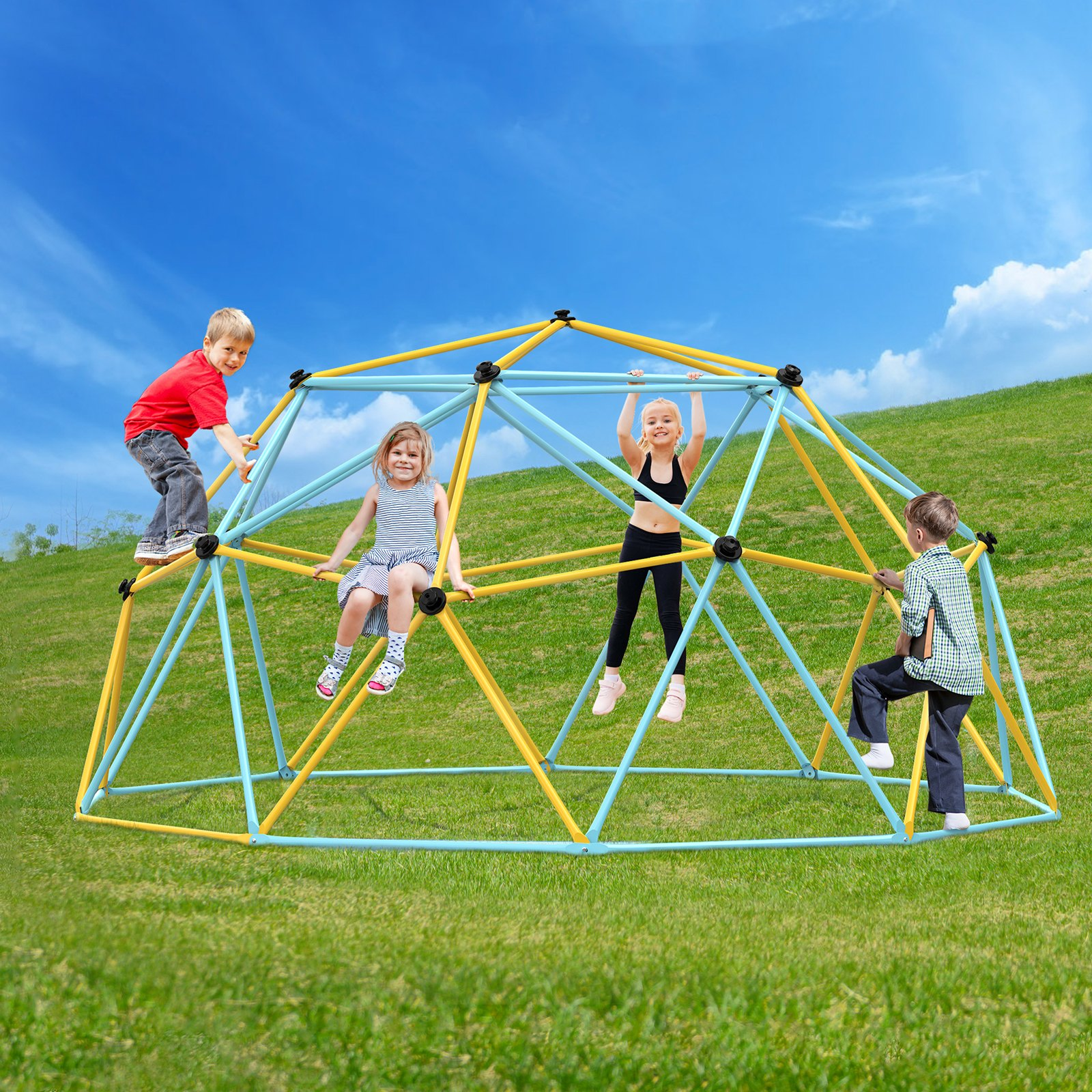 Climbing Dome, Outdoor Backyard Play Equipment for Kids - Picture 7 of 10
