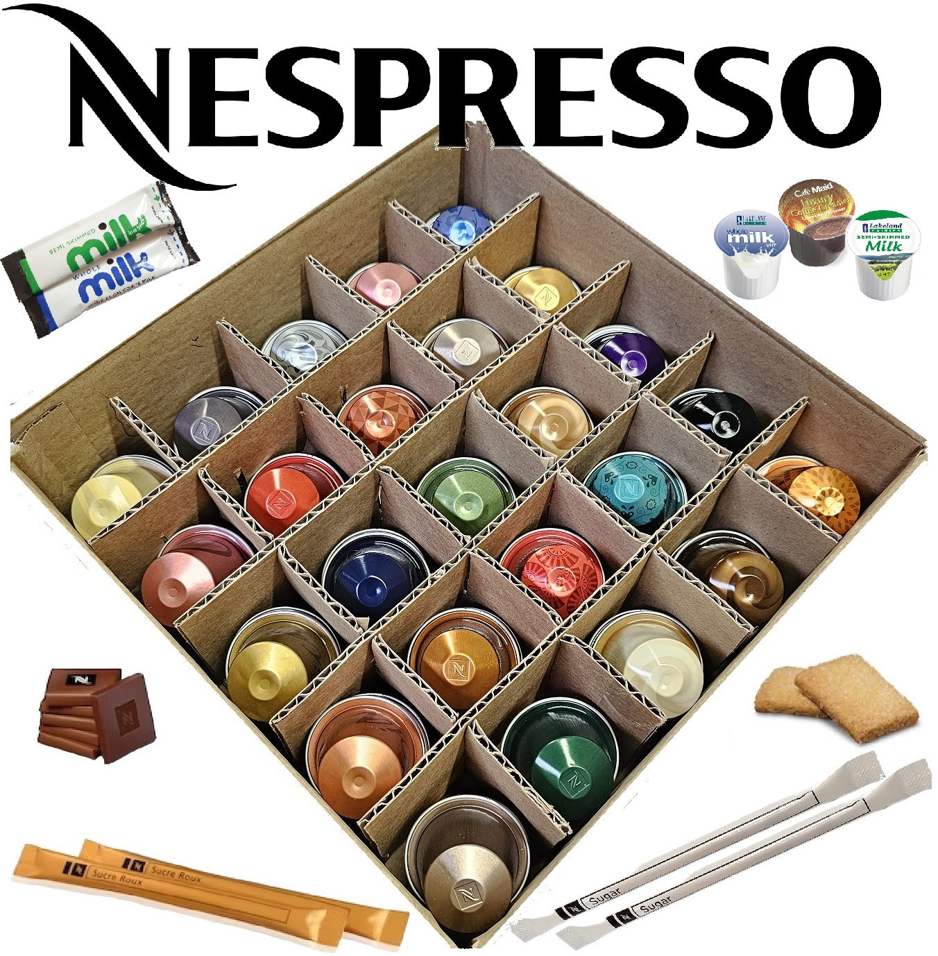 Nespresso verschiedene Kaffeemaschinen Kapseln Pods Classic Line beliebte Auswahl - Bild 2 von 19