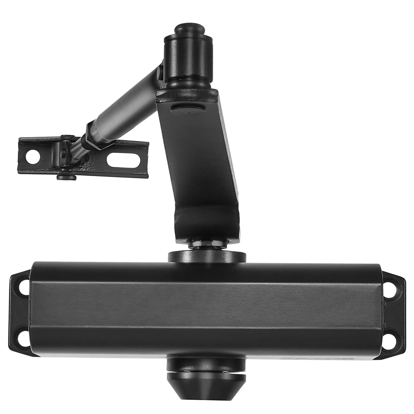 Automatic Door Closer Hydraulic Adjustable for 187 lbs Doors, Heavy Duty, Black - Picture 10 of 10