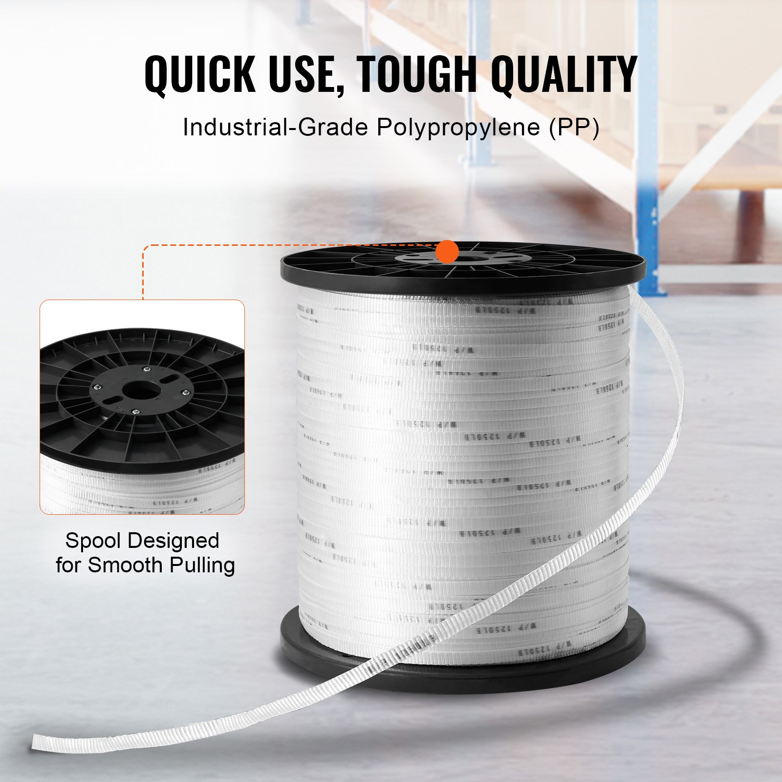 Durable Polyester Pull Cord, Garden Work & Electrical Jobs