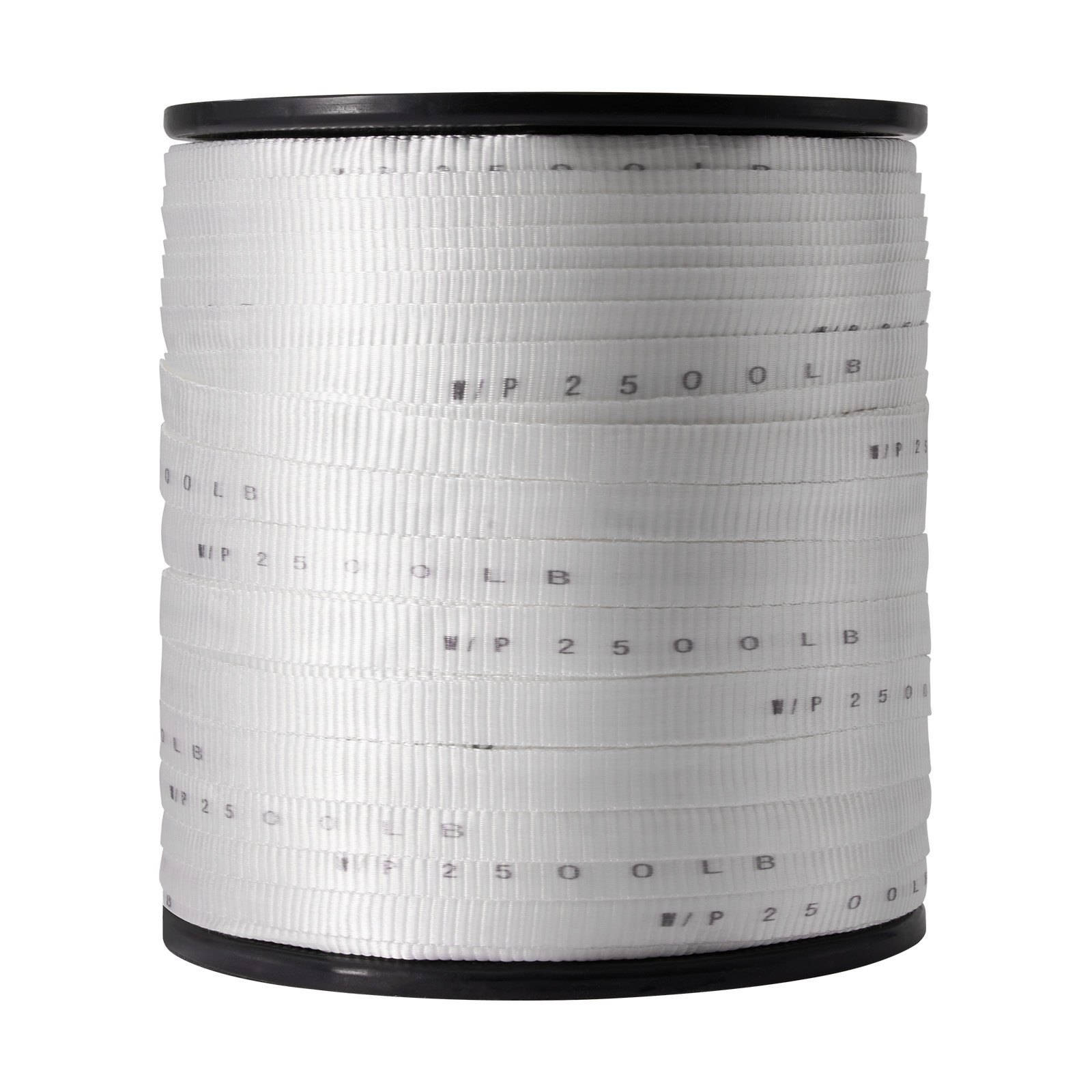 Polyester Pull Tape, 3/4" x 1053' Mule Tape Flat Rope, White