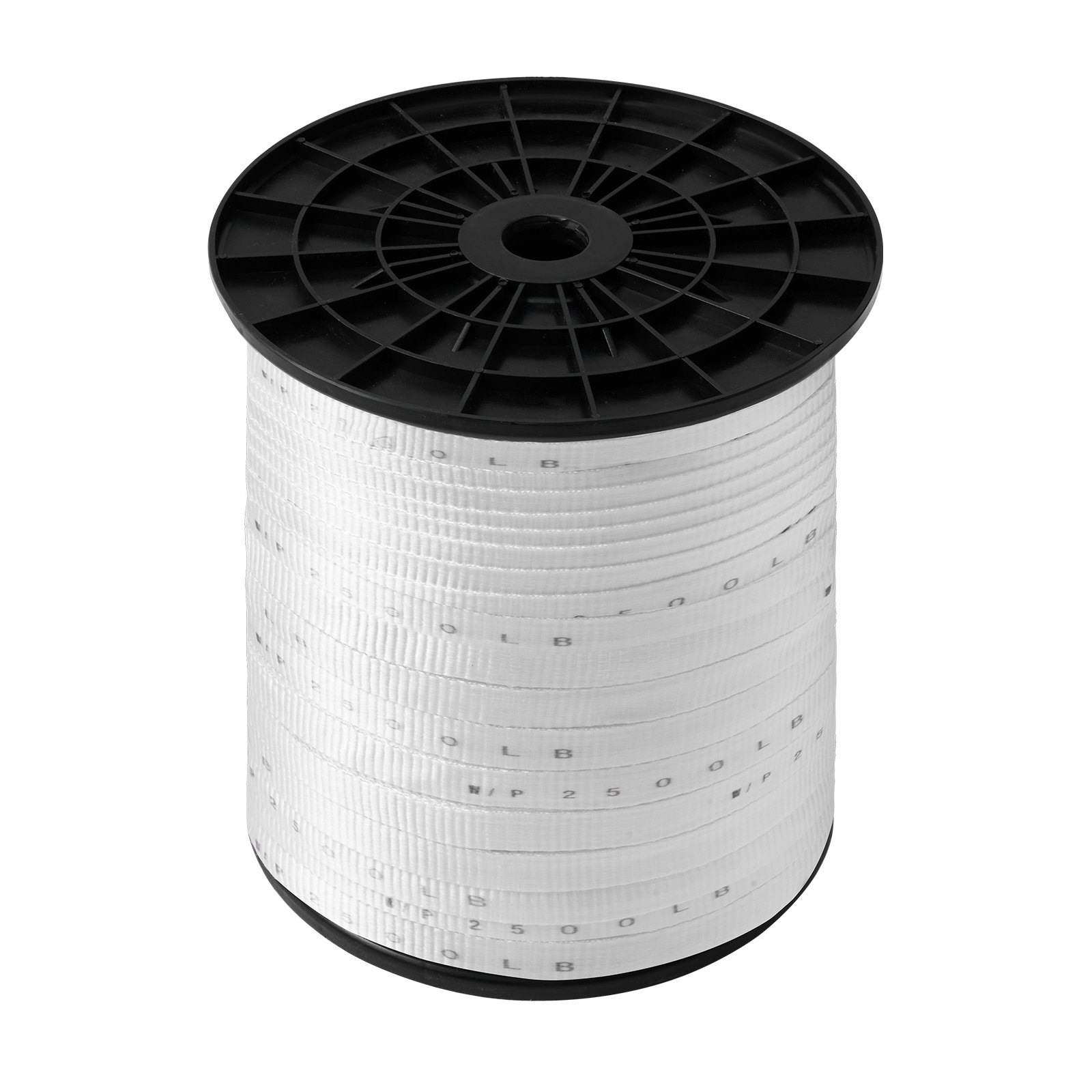 Polyester Pull Tape, 3/4" x 1053' Mule Tape Flat Rope, White