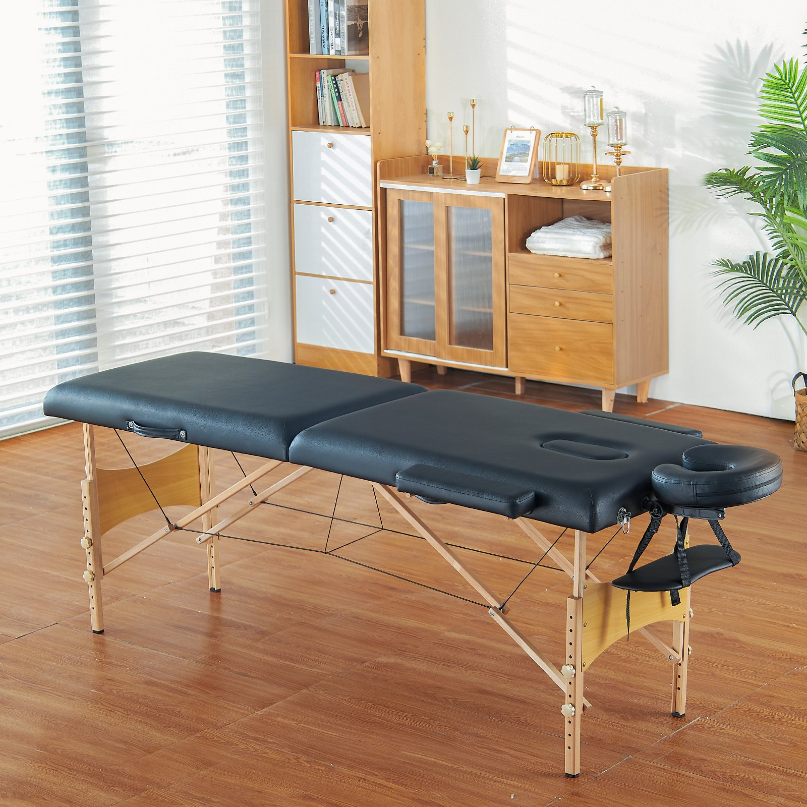 VEVOR Portable Massage Table 24" W, 2 Folding Lightweight Massage Table, 600LBS - Picture 8 of 11