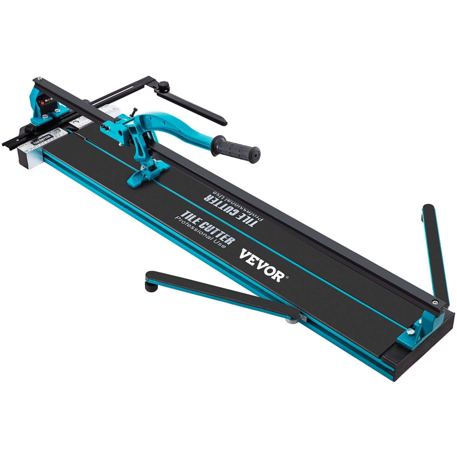 40" Manual Tile Cutter Single Rail Double Brackets 3/5" Capacity Laser Precision