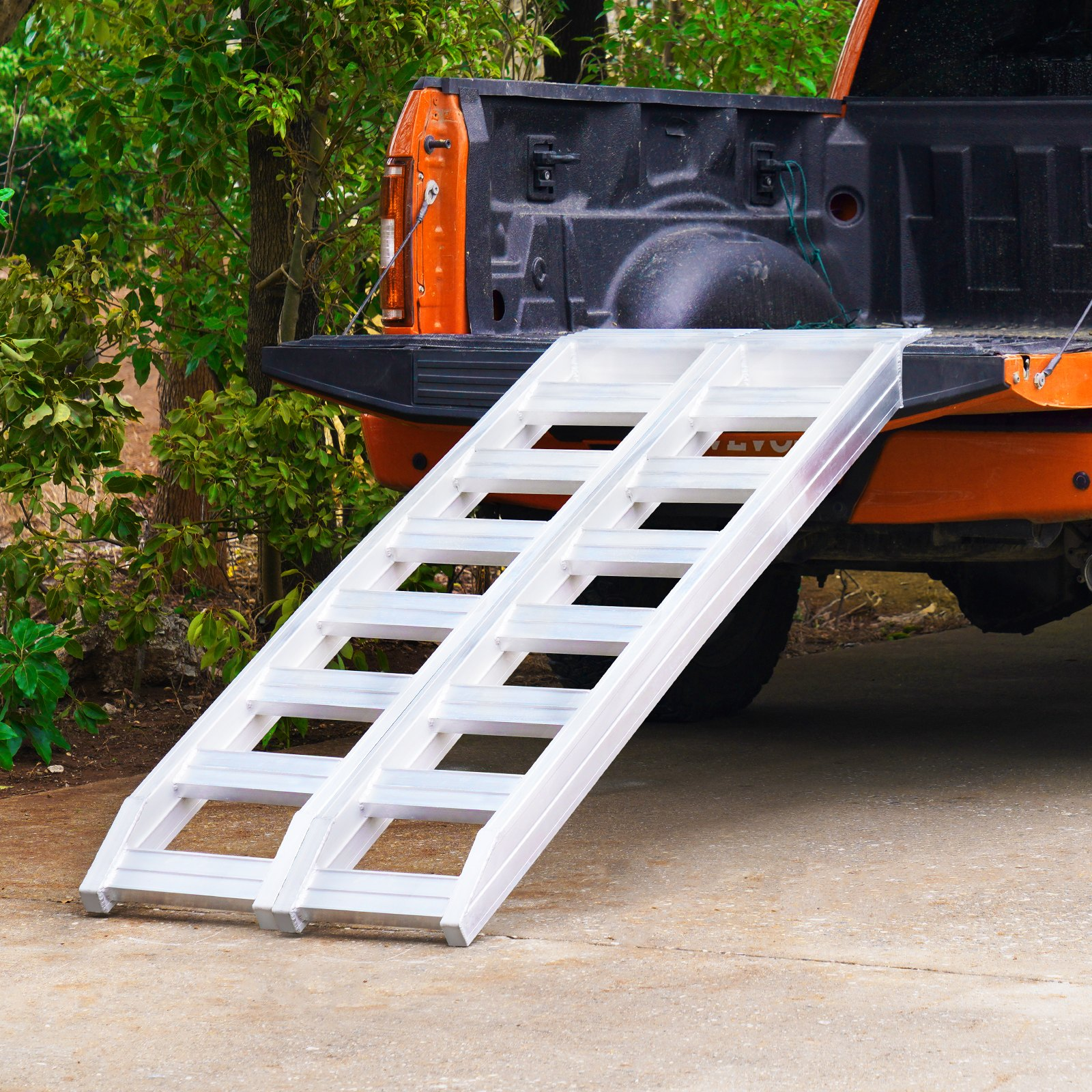 VEVOR Aluminum Ramps, 8810 lbs, Heavy-duty Ramps with Top Hook Attaching End, Un