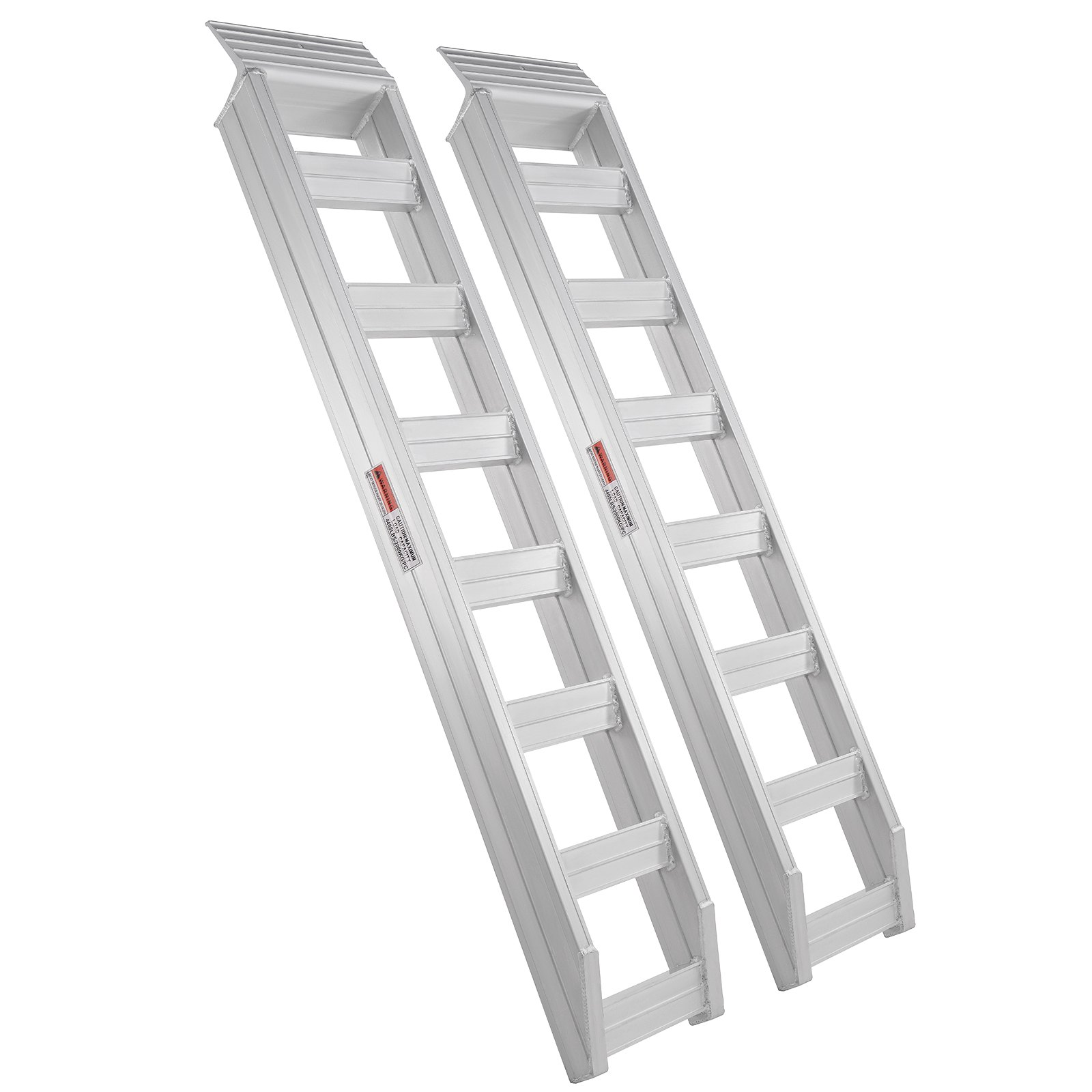 VEVOR Aluminum Ramps, 8810 lbs, Heavy-duty Ramps with Top Hook Attaching End, Un