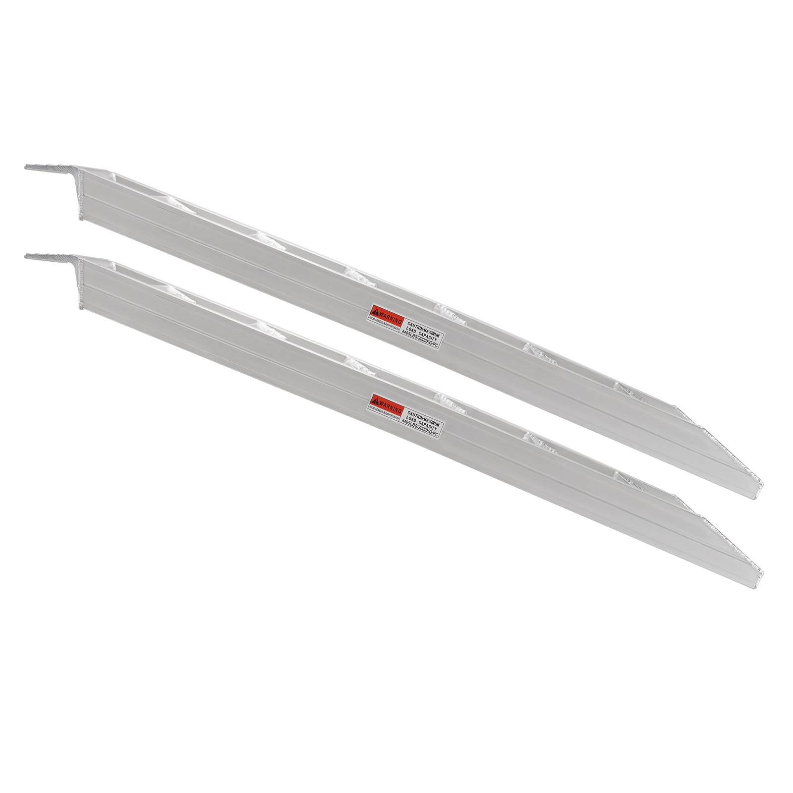 VEVOR Aluminum Ramps, 8810 lbs, Heavy-duty Ramps with Top Hook Attaching End, Un