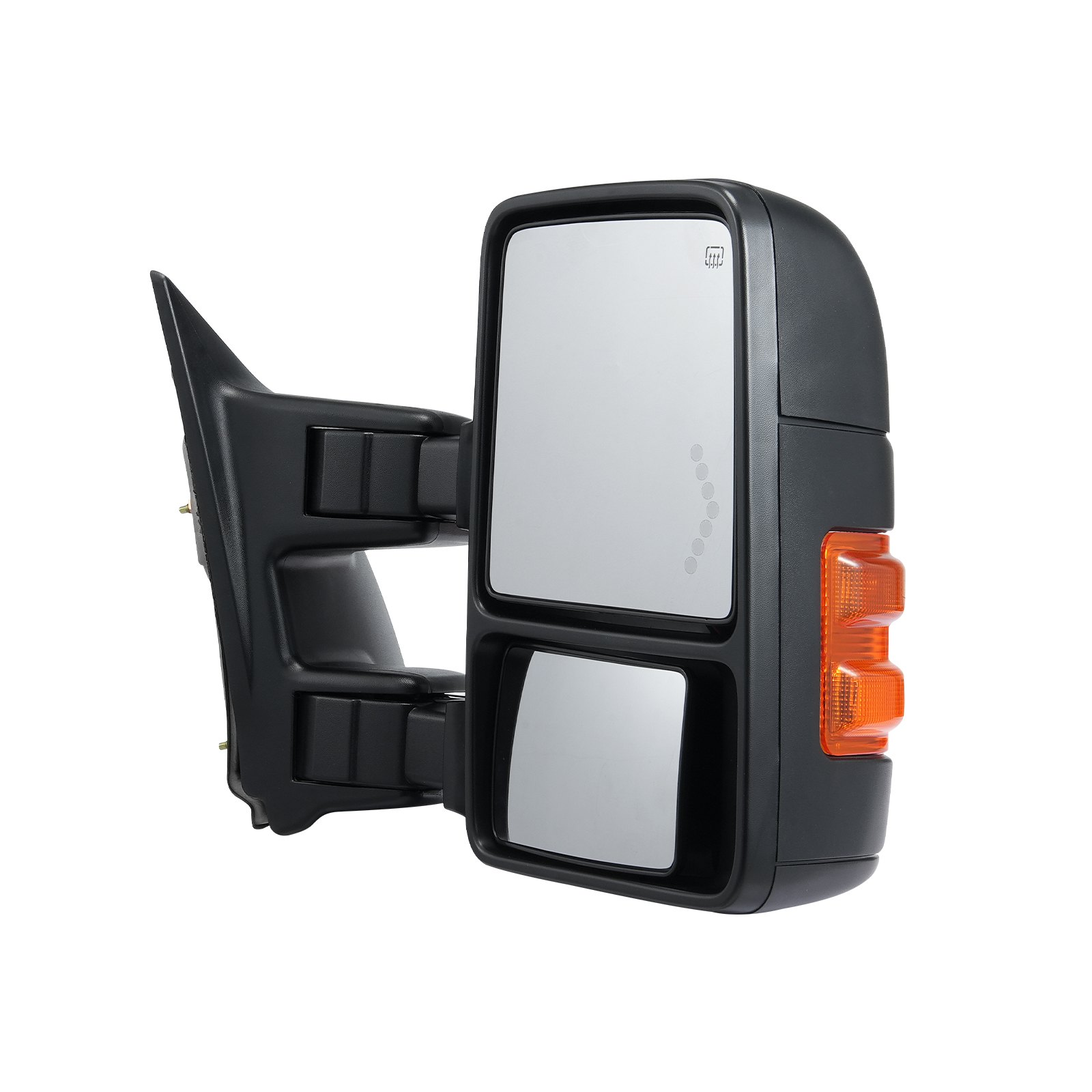 Towing Mirrors for 2008-2016 Ford F250 F350 F450 F550, Power Heated Signal Light - Picture 9 of 12