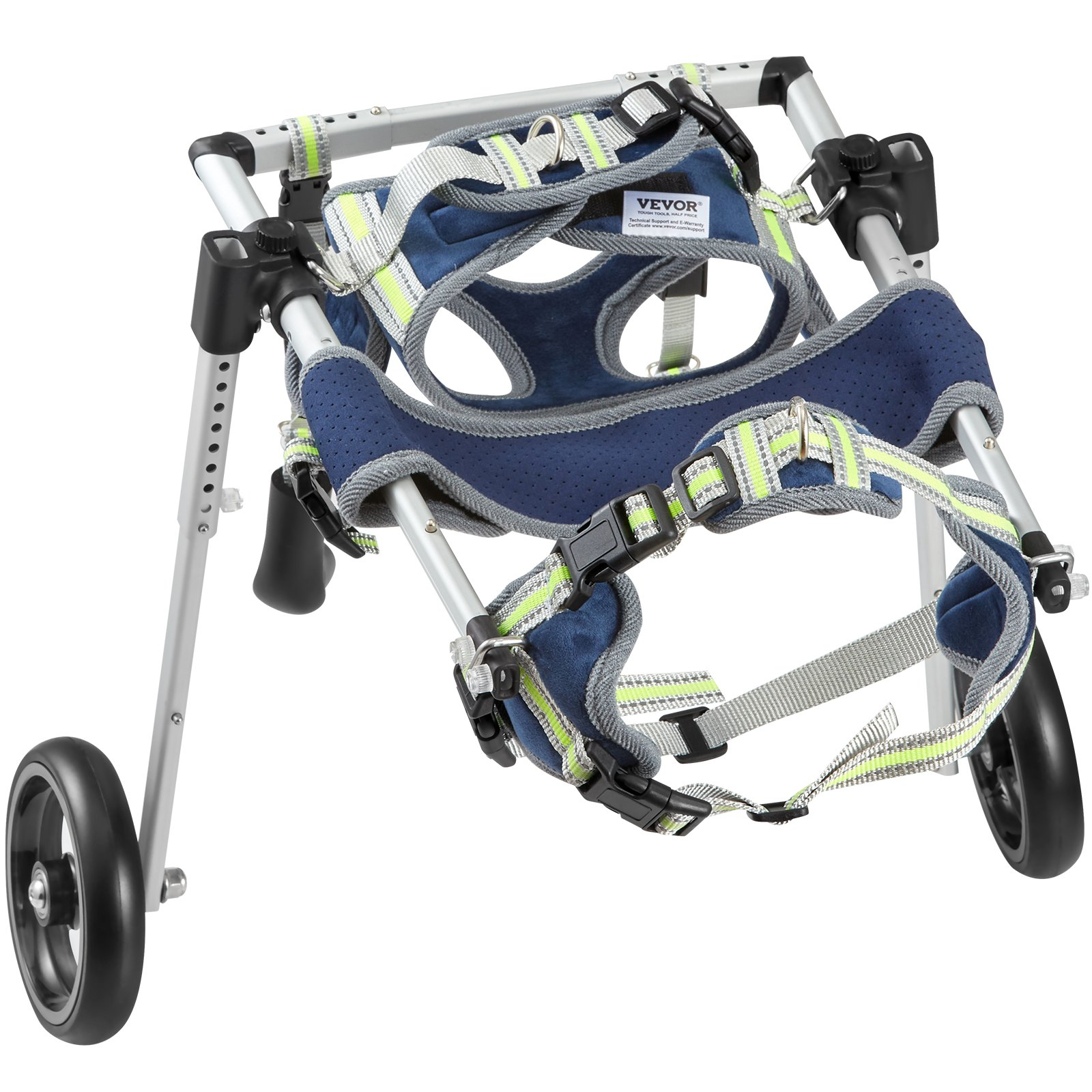 2 Wheels Dog Wheelchair for Back Legs, Hind Limb Weak Pet(XS) - Picture 2 of 10