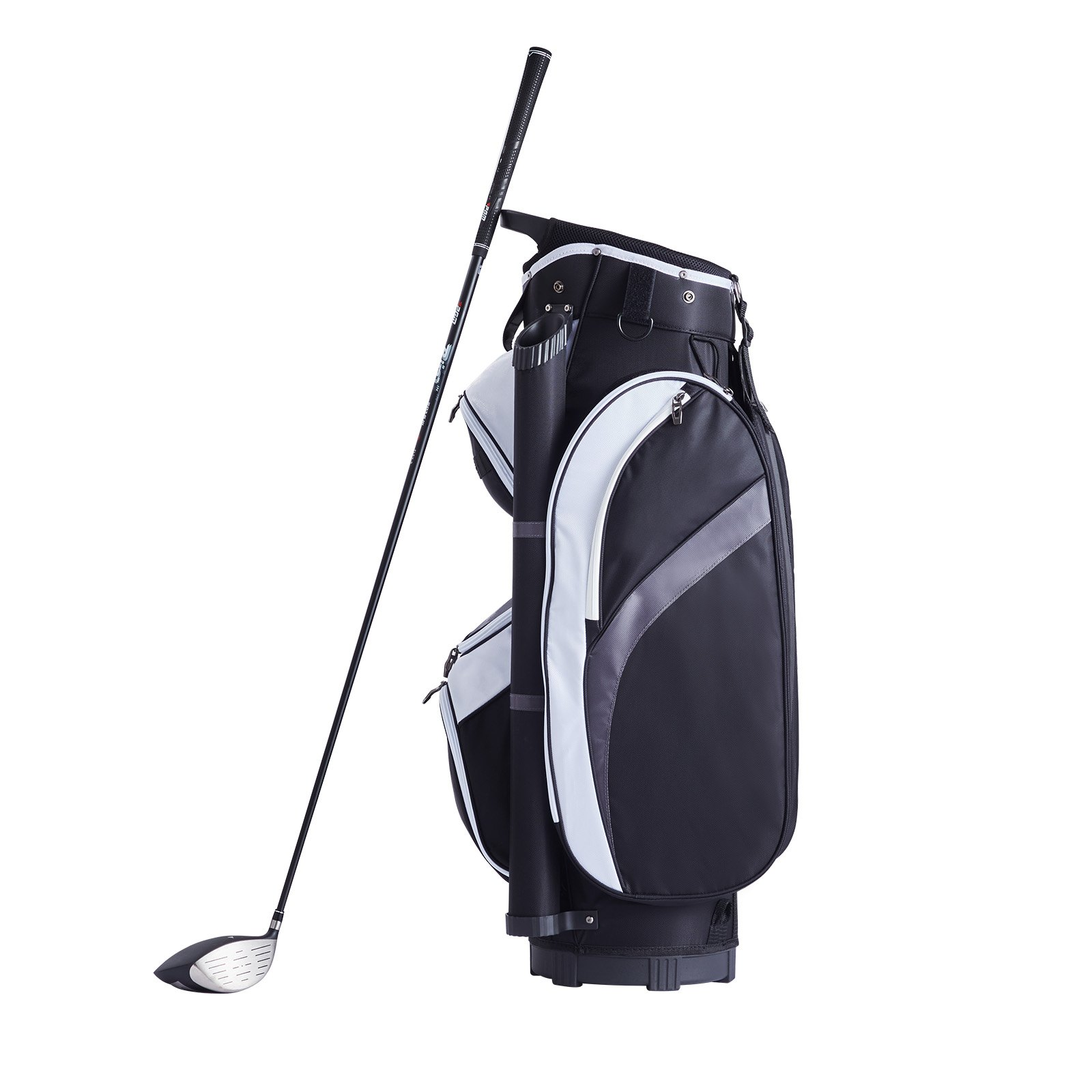 Golf Cart Bag with 14 Way Organizer Divider Top, 36” Multiple Pockets Premium Ny - Picture 8 of 10