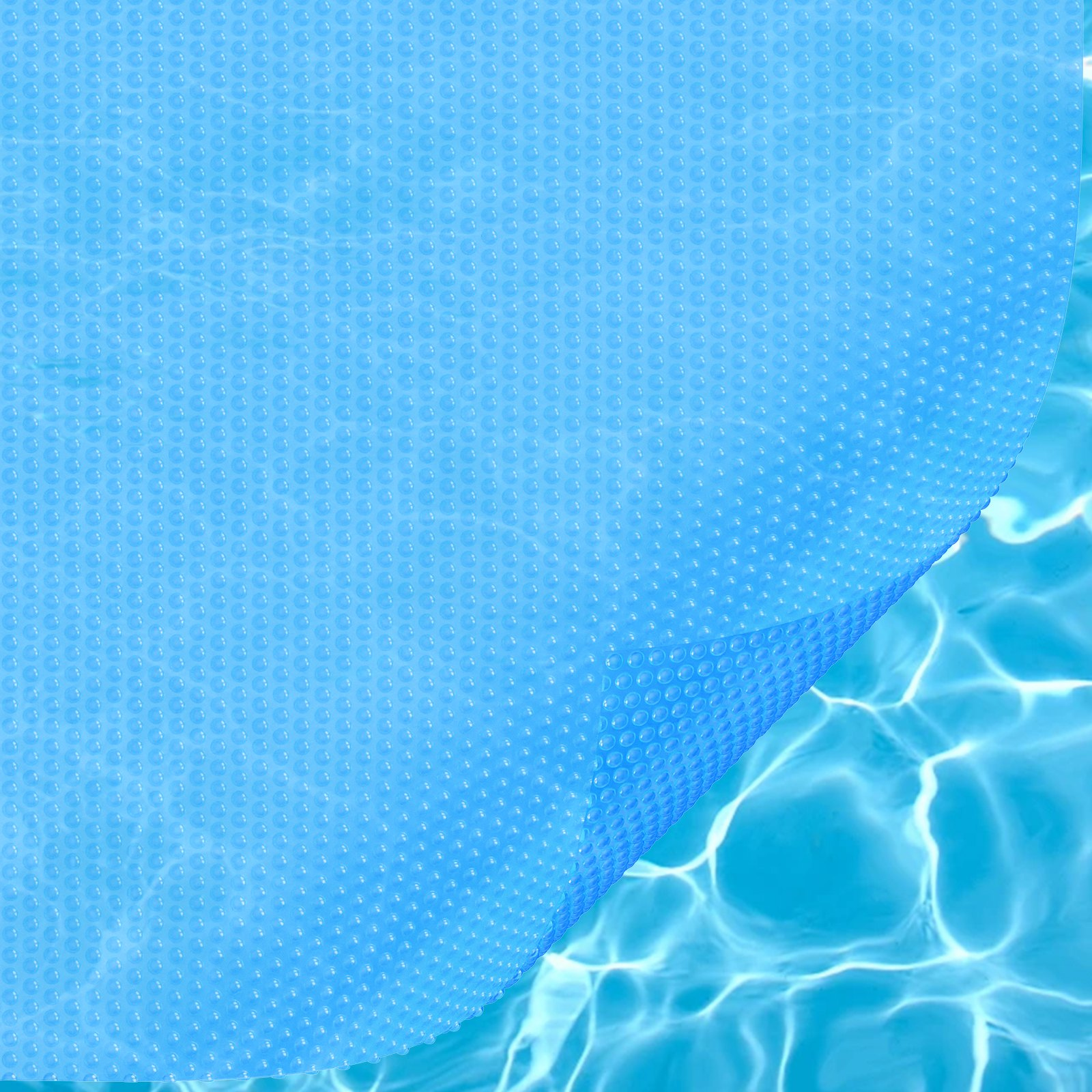 Solar Pool Cover, 12 mil Solar Covers Blue
