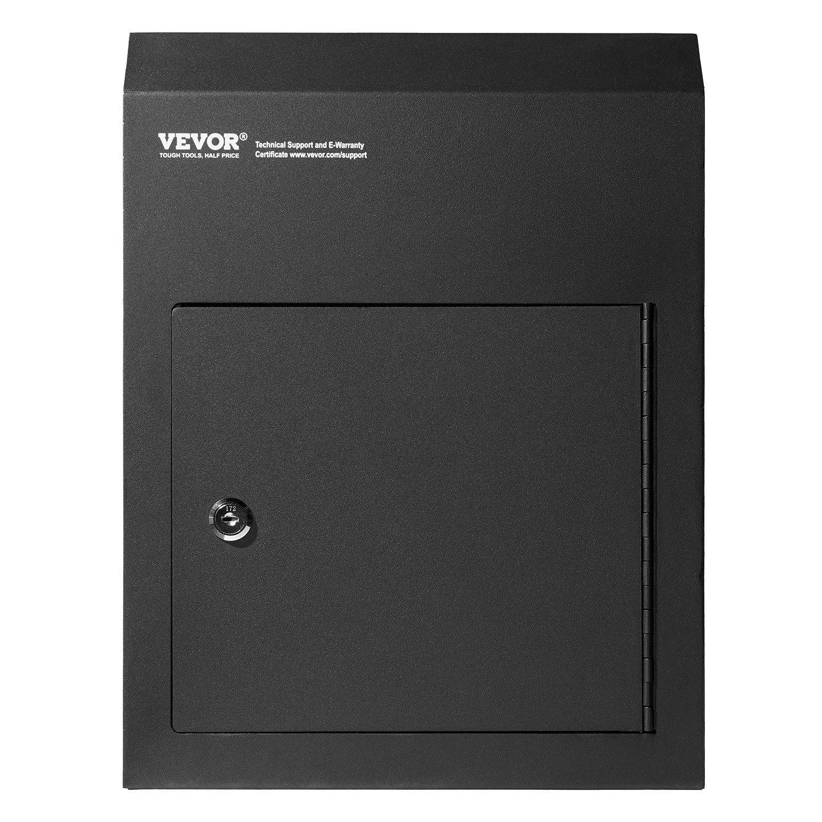 Through The Door Key Drop Box, Black