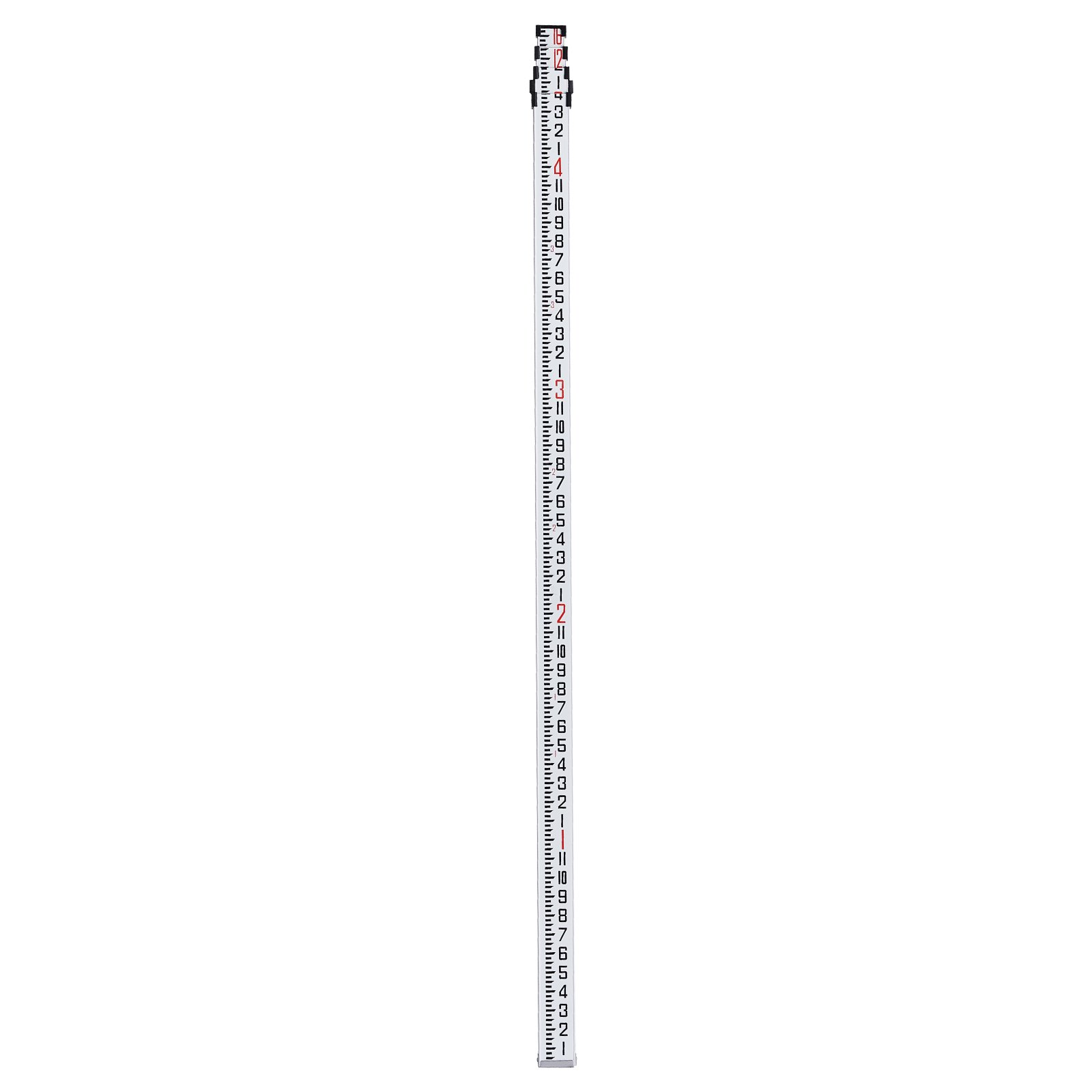 16Ft Aluminum Telescopic Measuring Rod 4-Section Level Survey Stick w/Bag - Picture 9 of 10