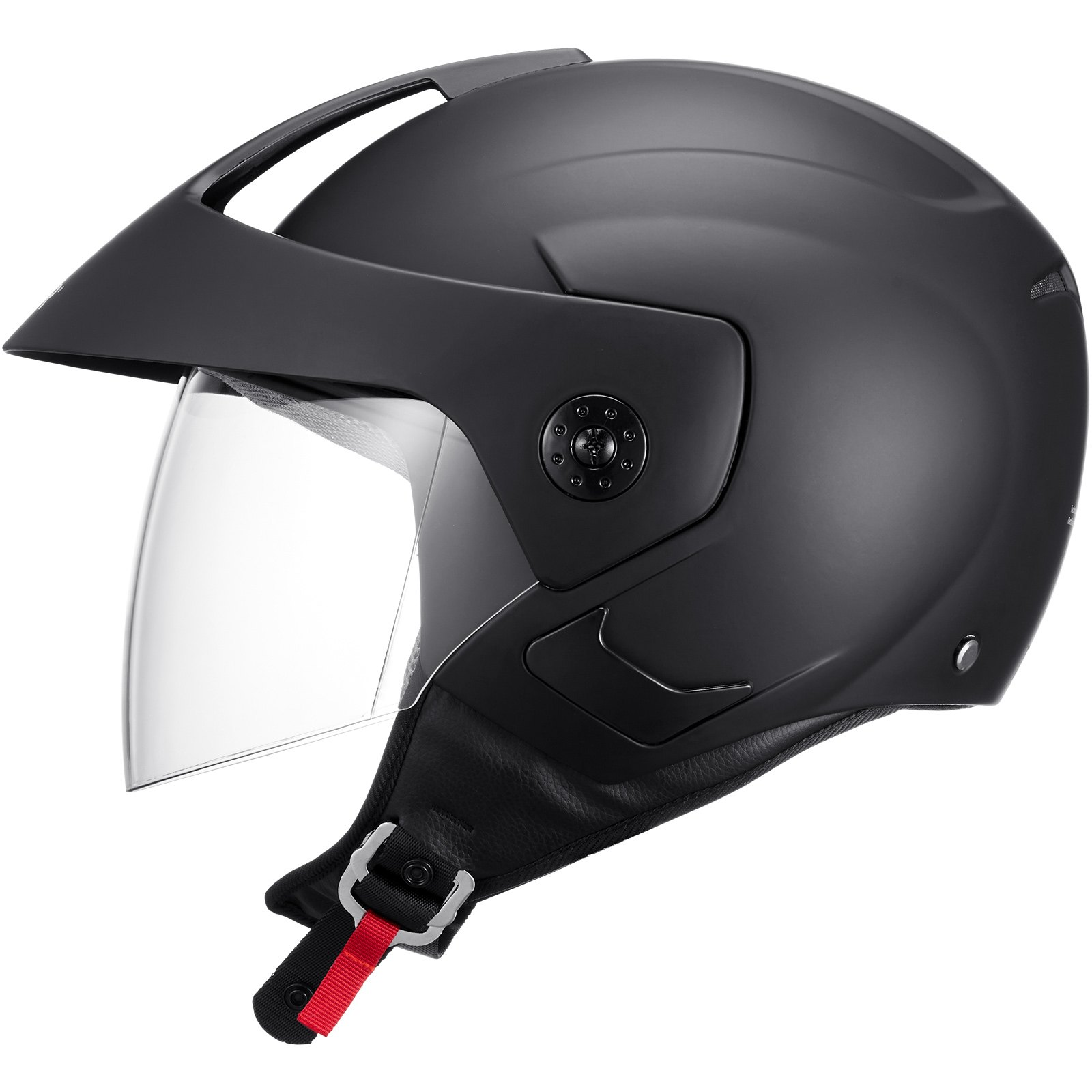 3/4-Face Motorcycle Helmet Motocross Helmet with Bluetooth Slot 091 - Picture 8 of 10