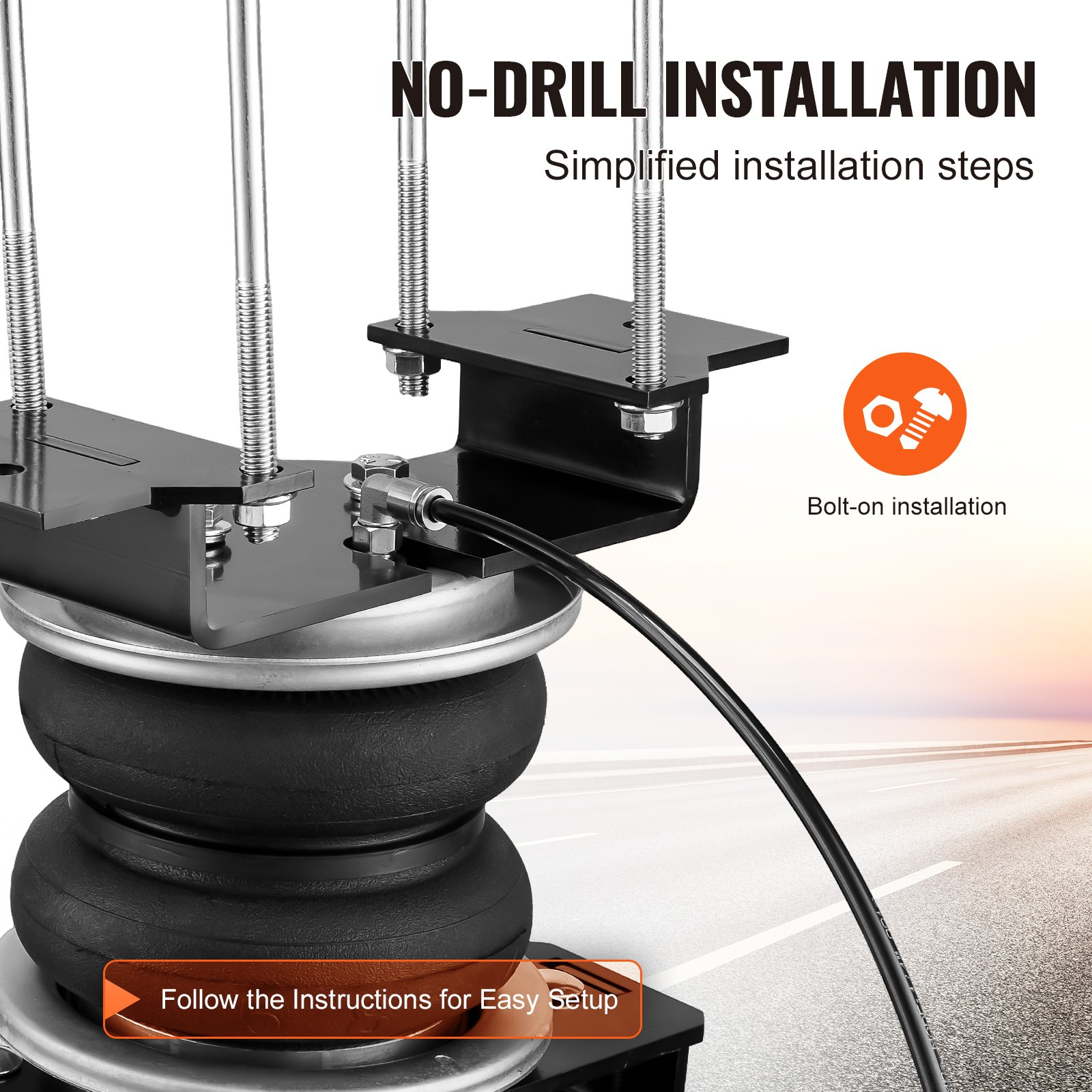 Air Bag Suspension Kit, 5 to 100 PSI 777 - Picture 5 of 10