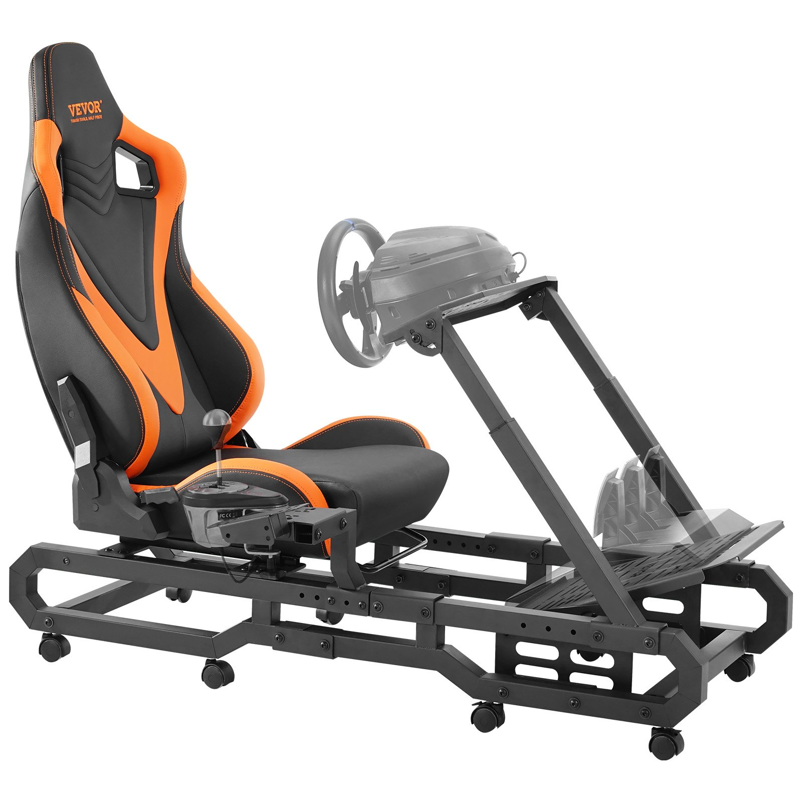 Heavy Duty Racing Wheel Stand for Logitech G923/G920/G29 Max Load 330LBS - Picture 8 of 10