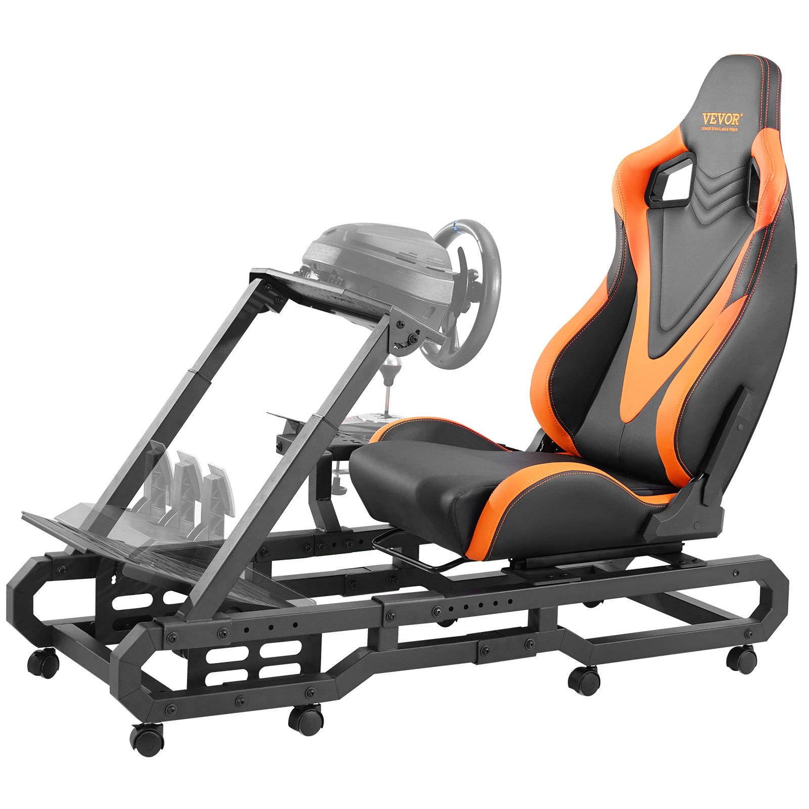 Heavy Duty Racing Wheel Stand for Logitech G923/G920/G29 Max Load 330LBS - Picture 10 of 10