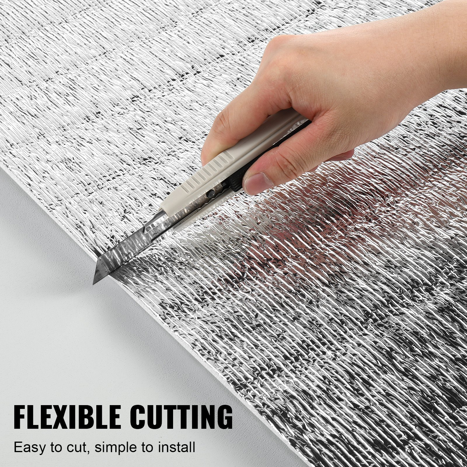 Double Reflective Insulation Roll, Thermal Insulation Roll for Window RV Roof