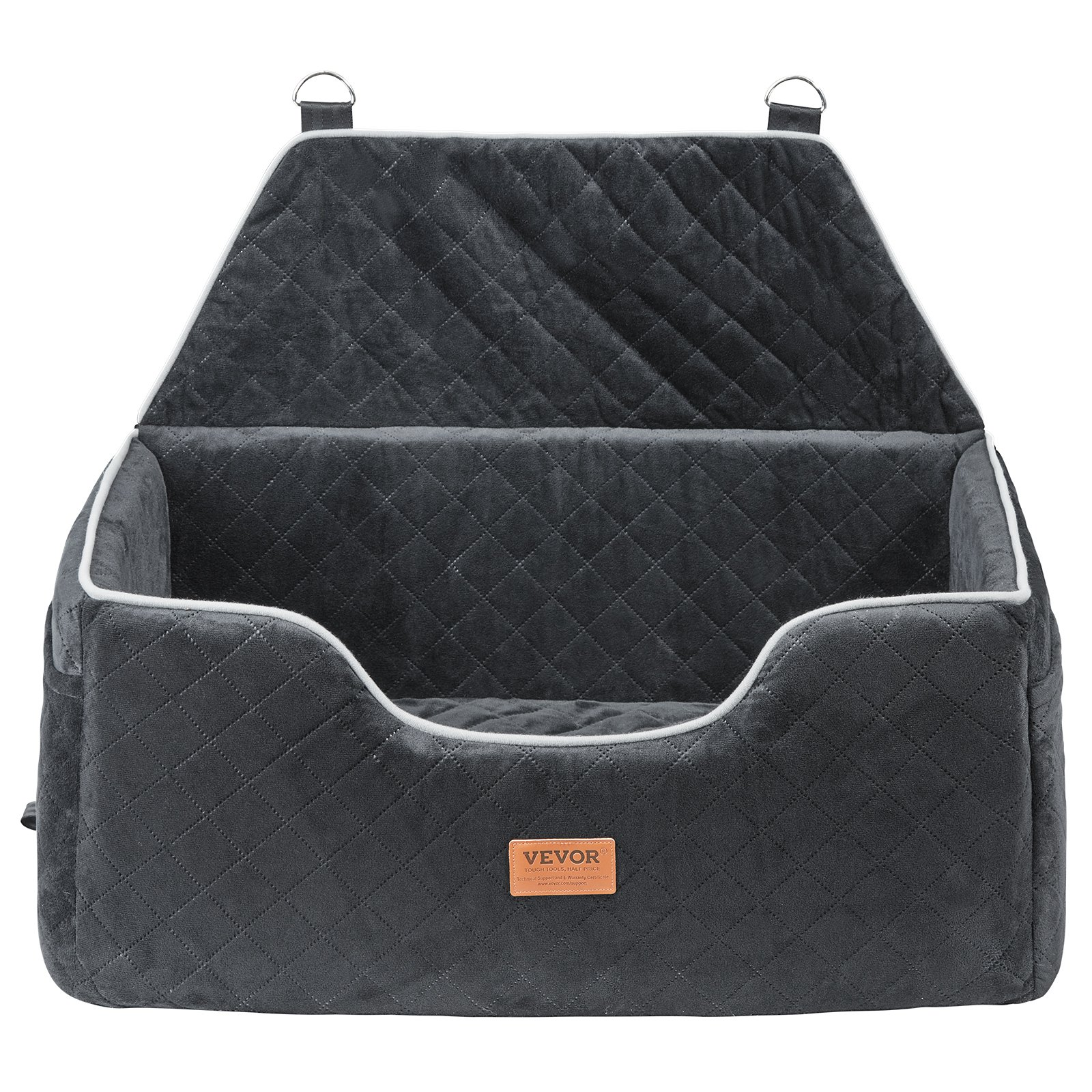 Dog Booster Car Seat Pet Car Seat for Medium Large Dog up to 55 lbs Black - Picture 9 of 10