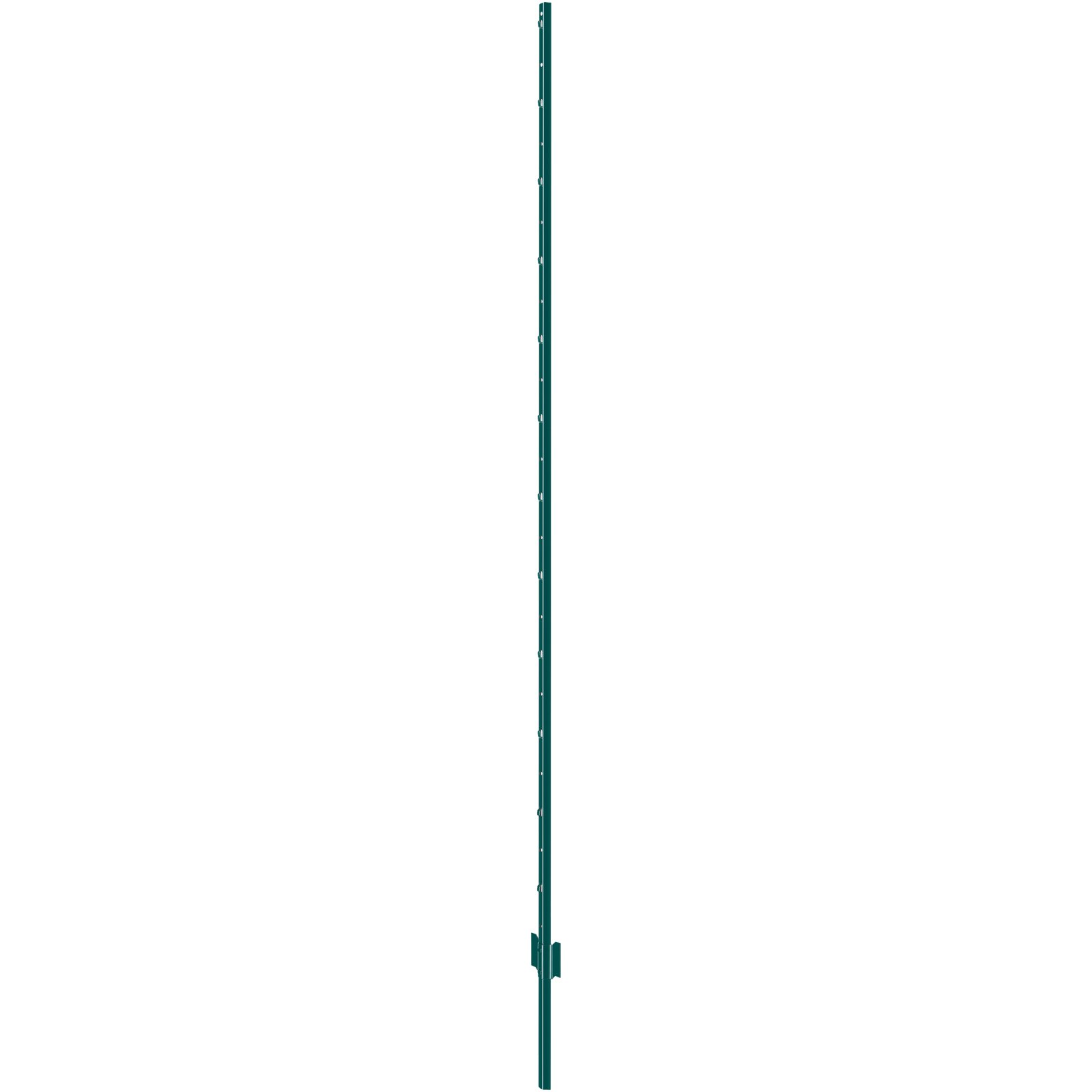 VEVOR 7 Feet Fence Post 10 Pack T-Post Heavy Duty Metal Fence Posts Green - Foto 9 di 10