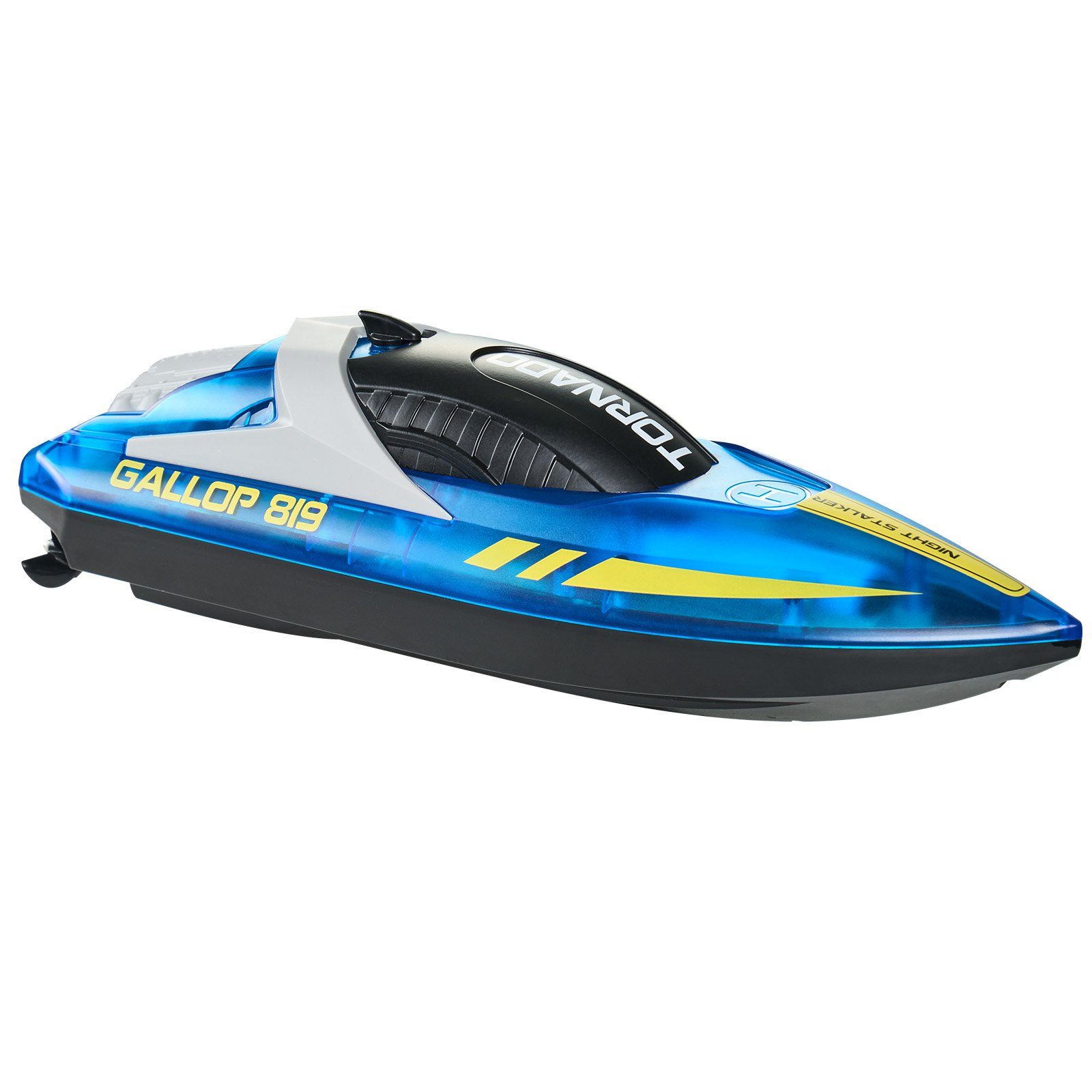 Barco RC Control Remoto 2.4 GHz Barco de Carreras 12 km/h Niños Adultos Regalo Azul - Imagen 8 de 10