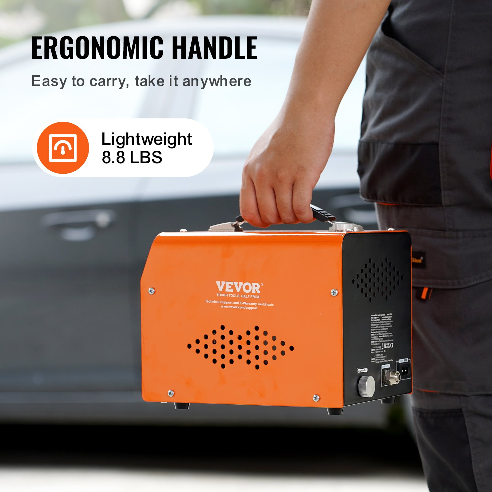 Automotive Smoke Machine Leak Detector EVAP Vacuum Diagnostic Leak Tester