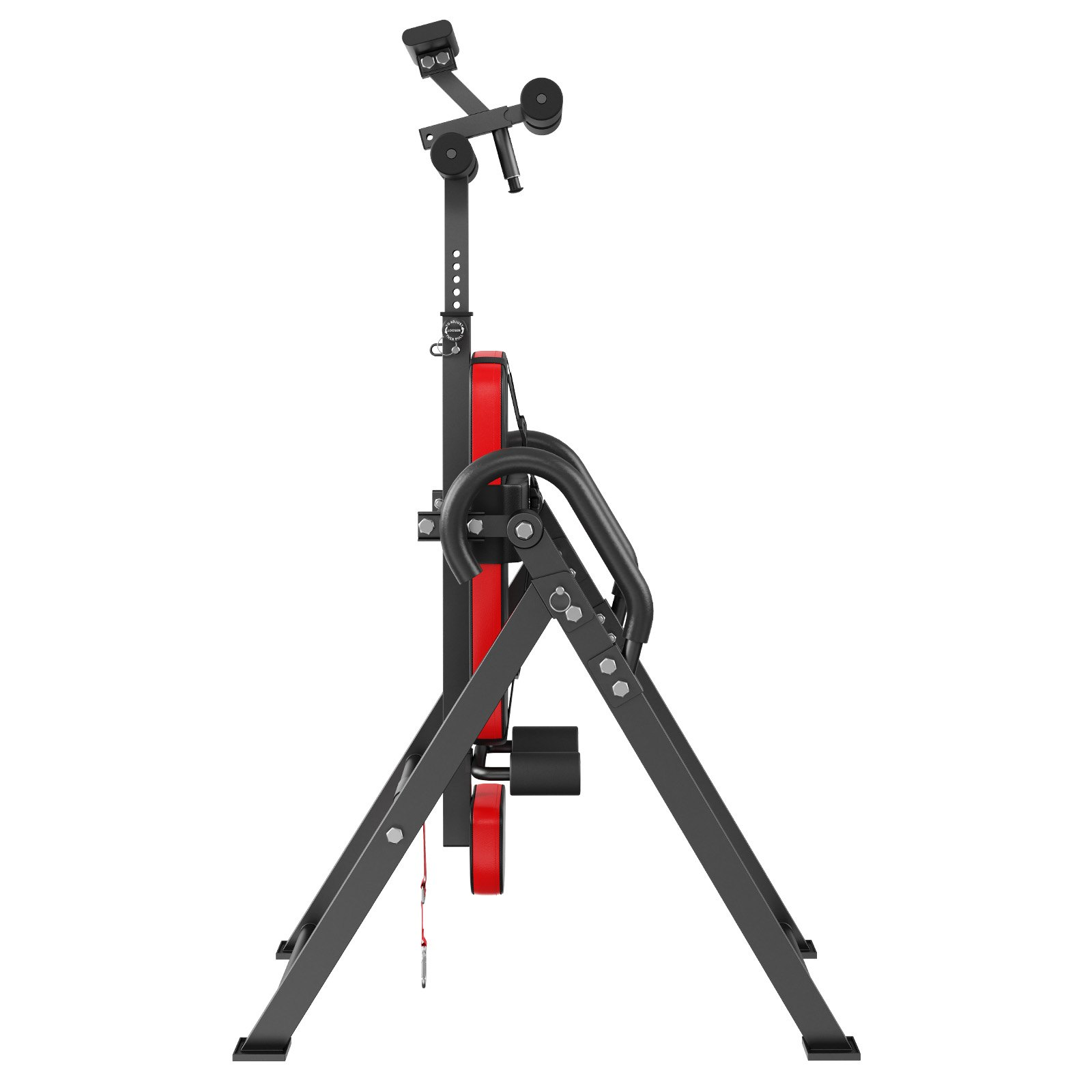 Foldable Inversion Table for Strength Training & Back Exercise Bench