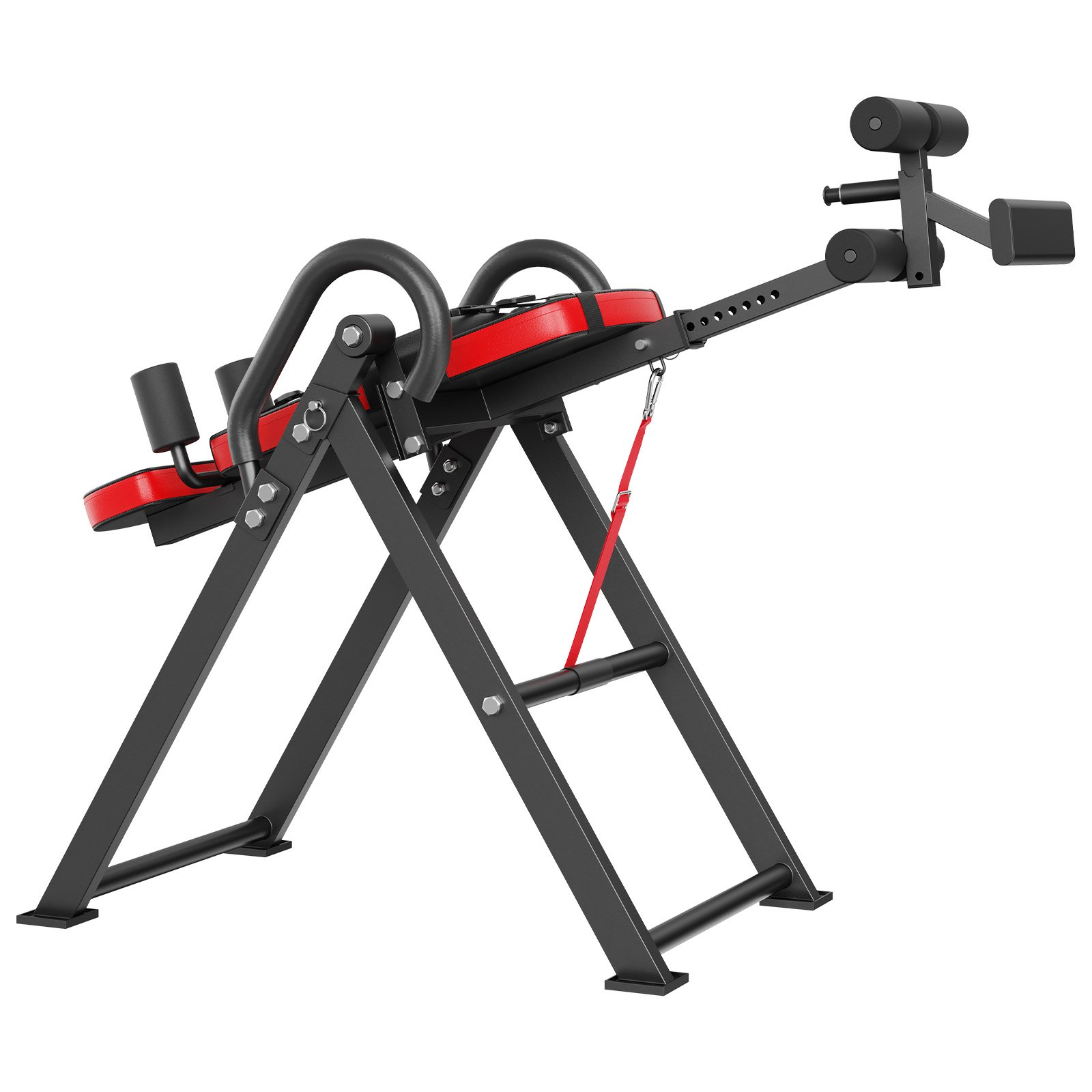 Foldable Inversion Table for Strength Training & Back Exercise Bench