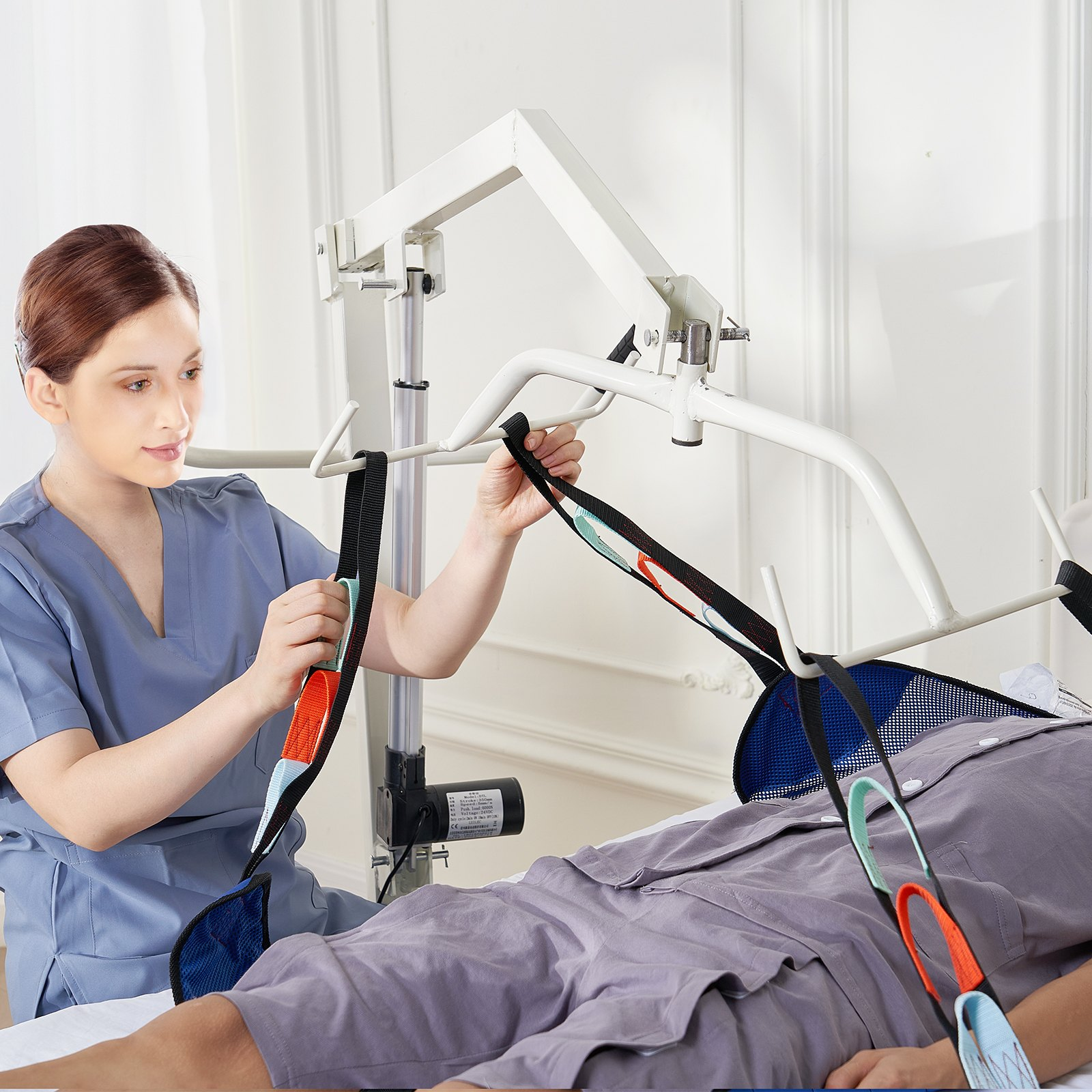 Universal Full Body Patient Lift Sling Hoyer Lift Medical Aid Sling 400LBS - Picture 7 of 10