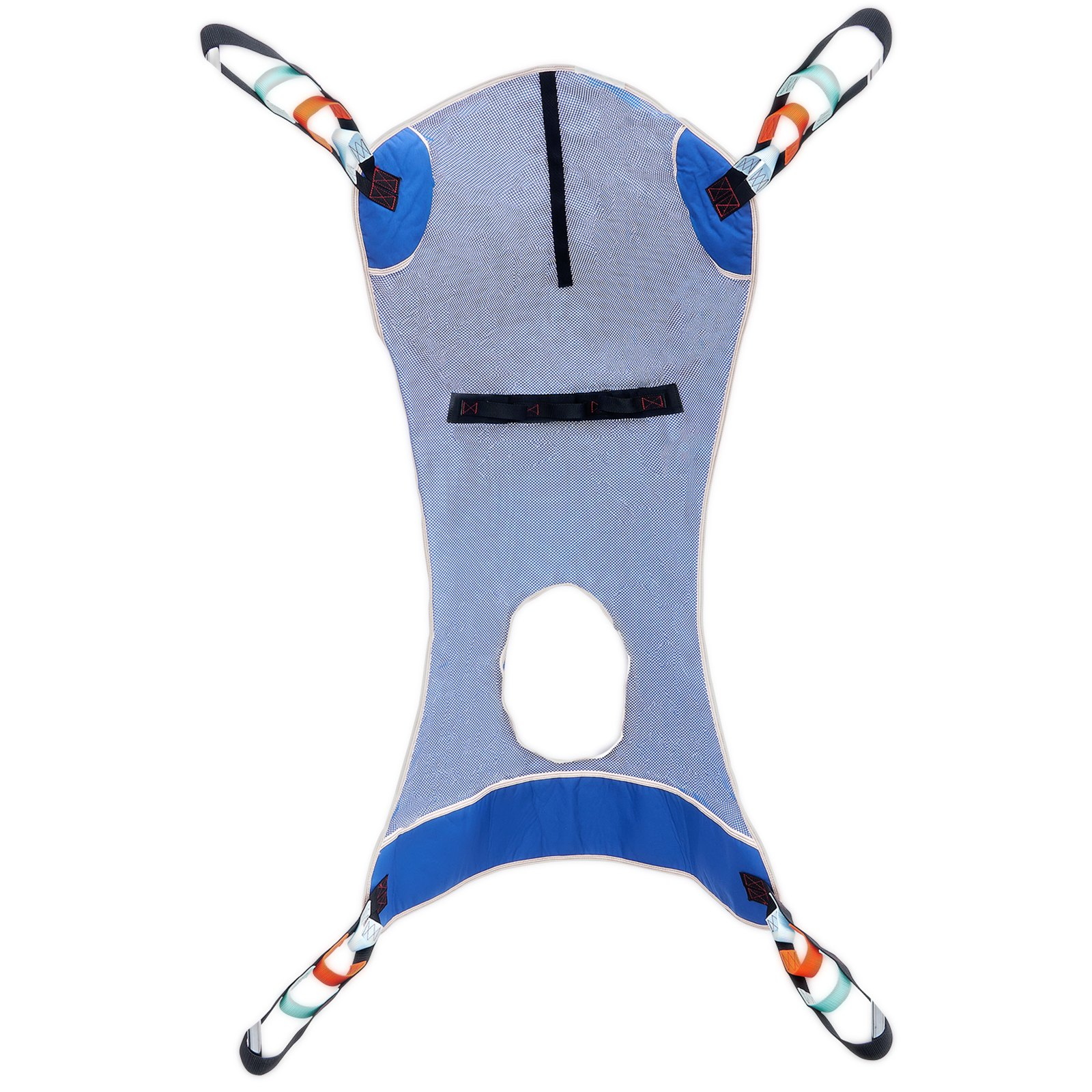 Full Body Patient Lift Sling with Commode Opening Medical Aid Sling M-Size - Bild 8 von 10
