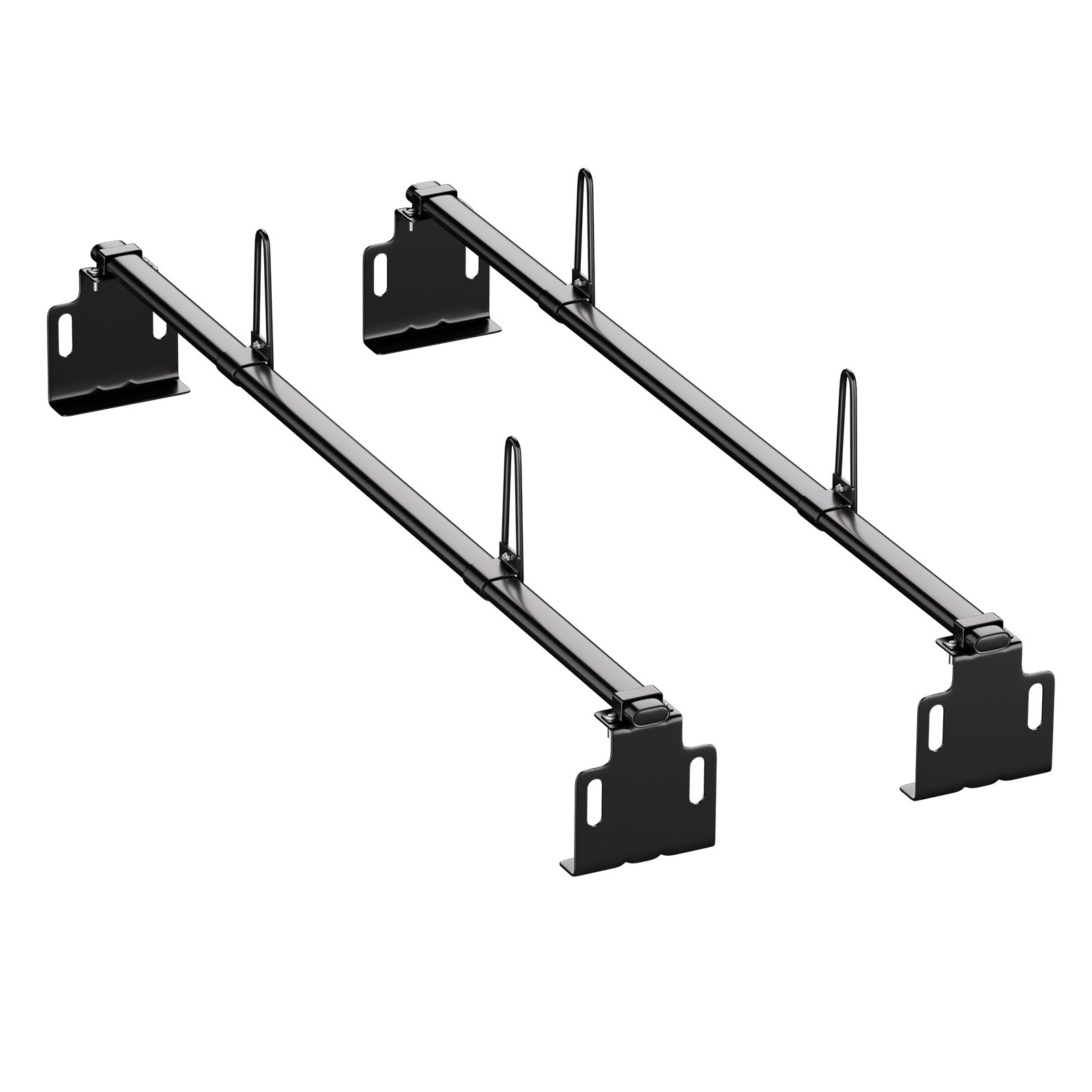 Heavy-Duty Trailer Ladder Rack for Universal Truck Roofs - 500 lbs Capacity, Max