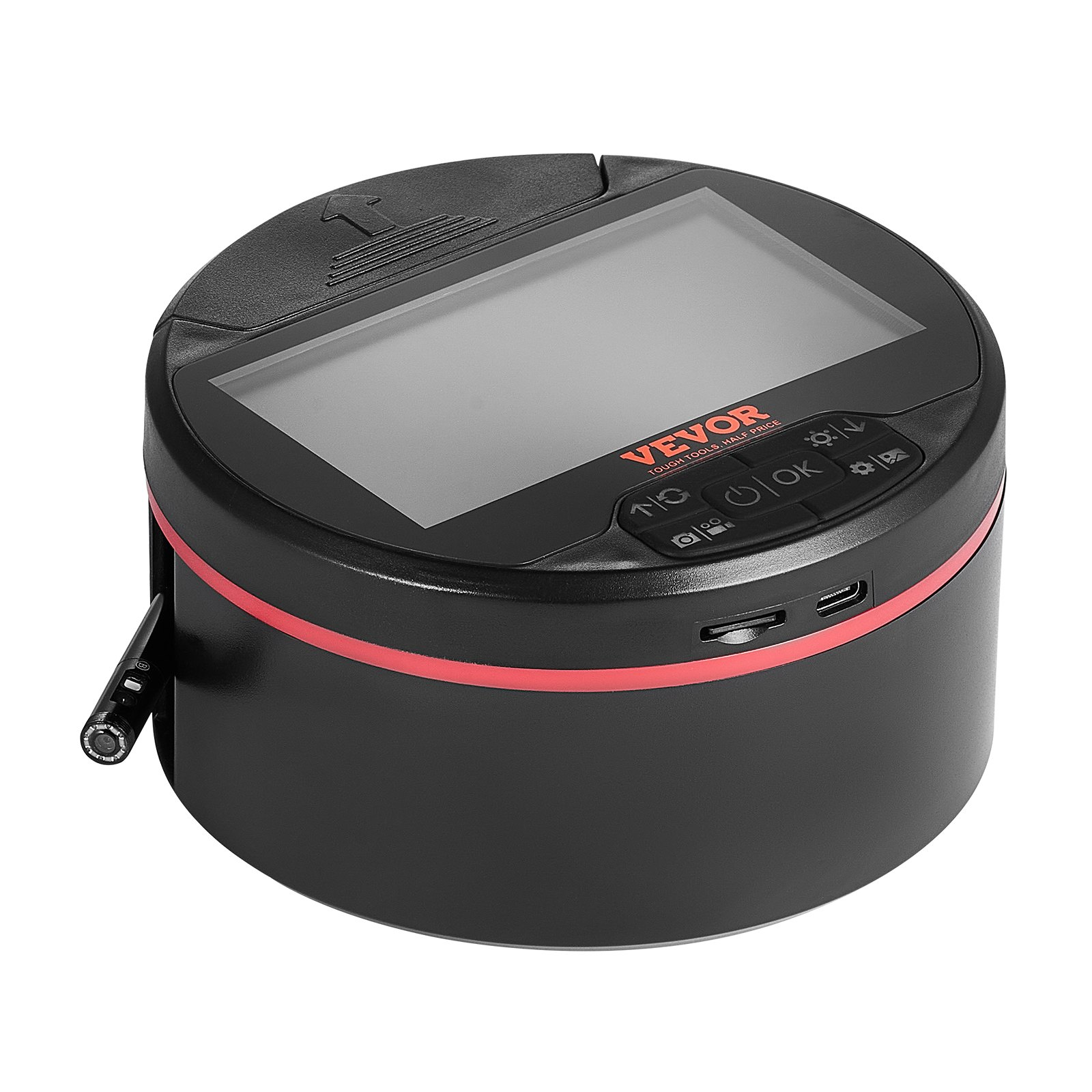 VEVOR Borescope Triple Lens Endoscope Camera with 4.3" IPS Screen 8 + 2 Lights - Picture 9 of 10