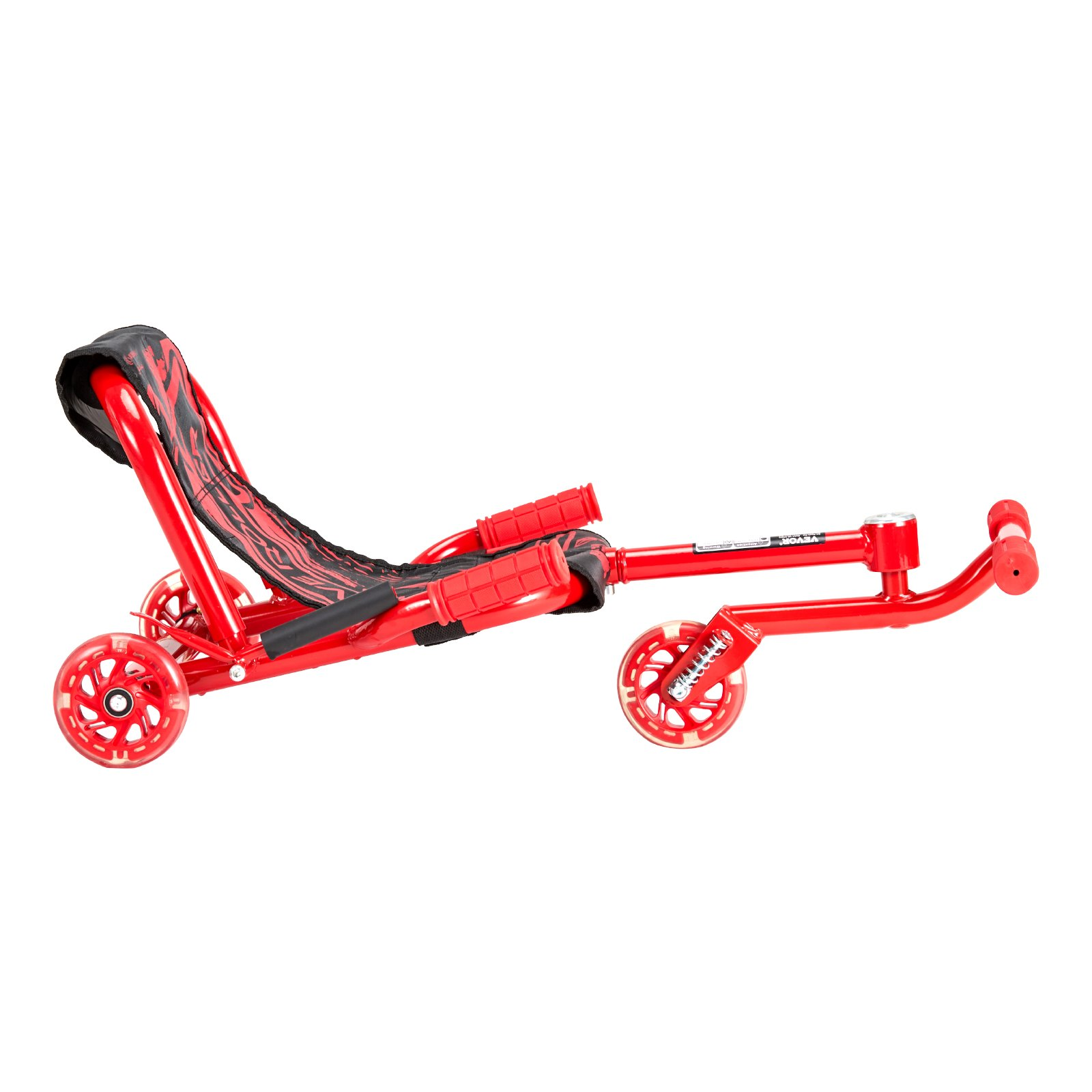 Ride on Scooter 132 lbs Powered by Zig-Zag Motion Drift Cart for Kids Ages 4+ - Picture 8 of 10
