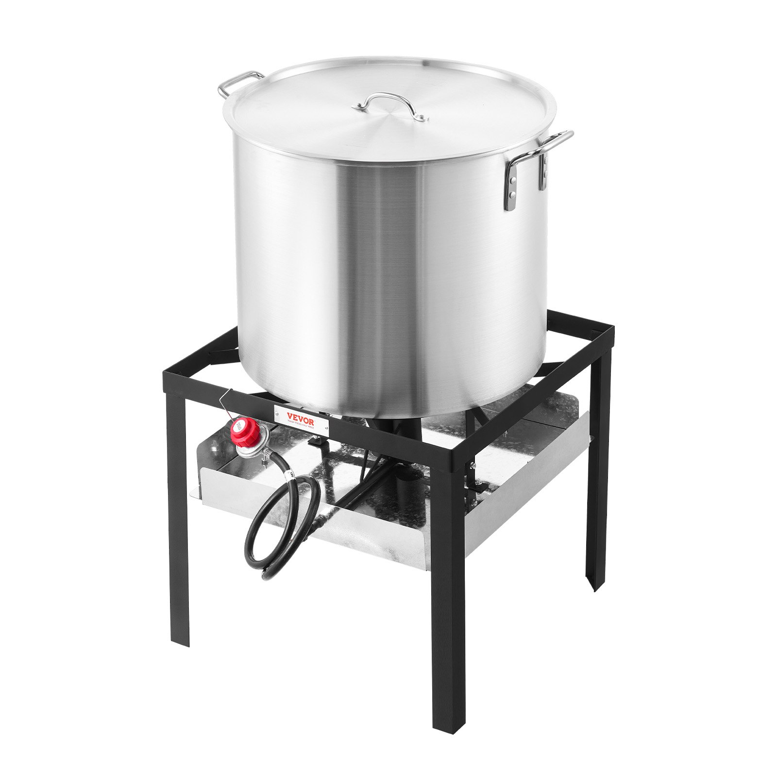 60 Qt Seafood Boiling Kit with Strainer Outdoor Crab Crawfish Cooking Pot