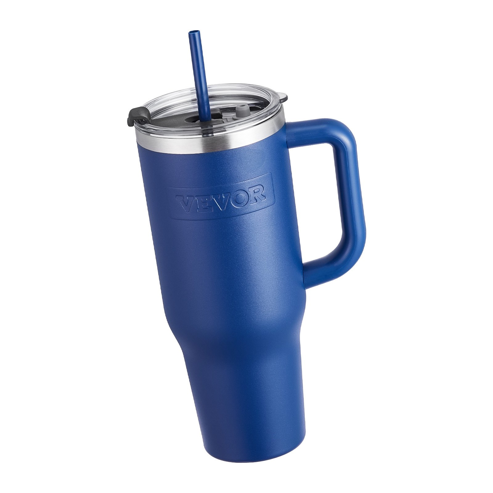40 oz Insulated Water Bottle Stainless Steel Coffee Cup Handheld Blue - Picture 8 of 10