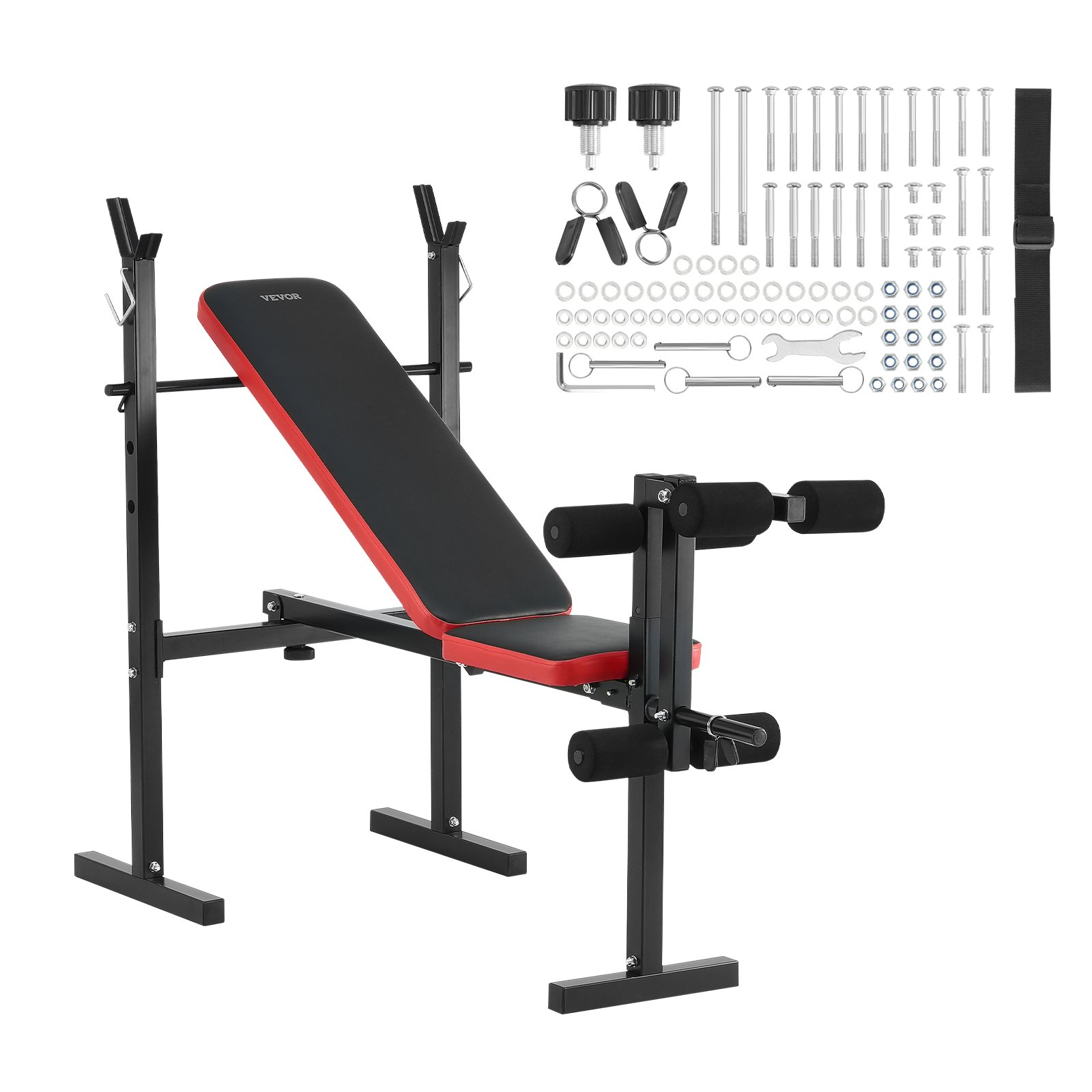 Weight Bench Sit up Bench for Home Gym Strength Training Adjustable Foldable