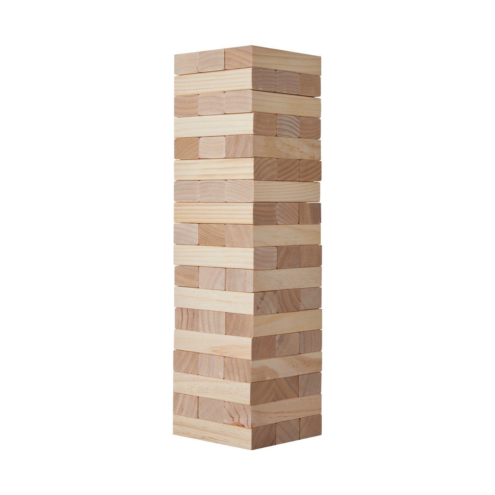 Tumbling Timber Toy 54 Blocks Medium Tumble Tower Block Game Pine Wood Bag - Picture 9 of 10
