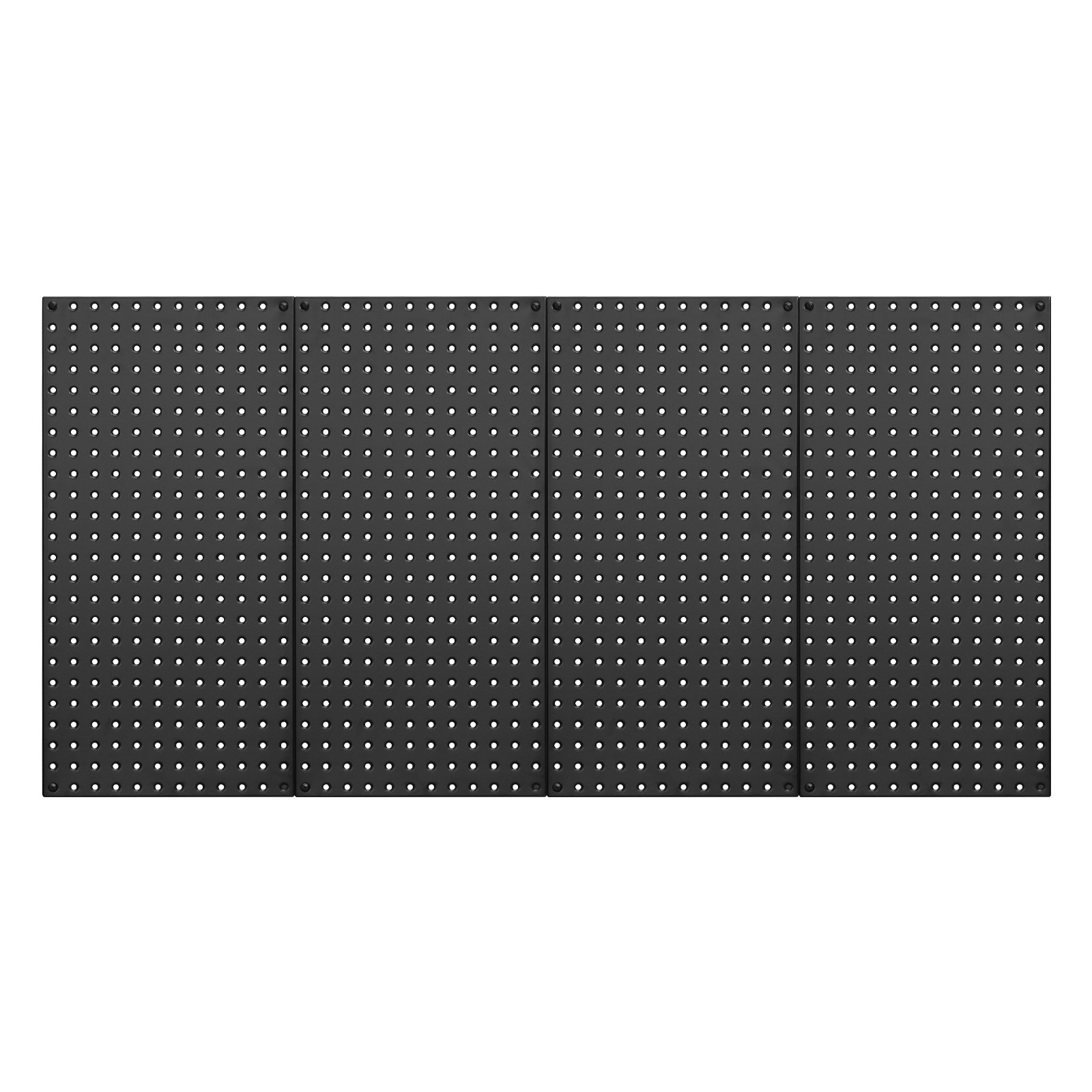 Metal Pegboard Panels 4 Pcs 24" x 12" Wall Organizer for Garage Tool Storage