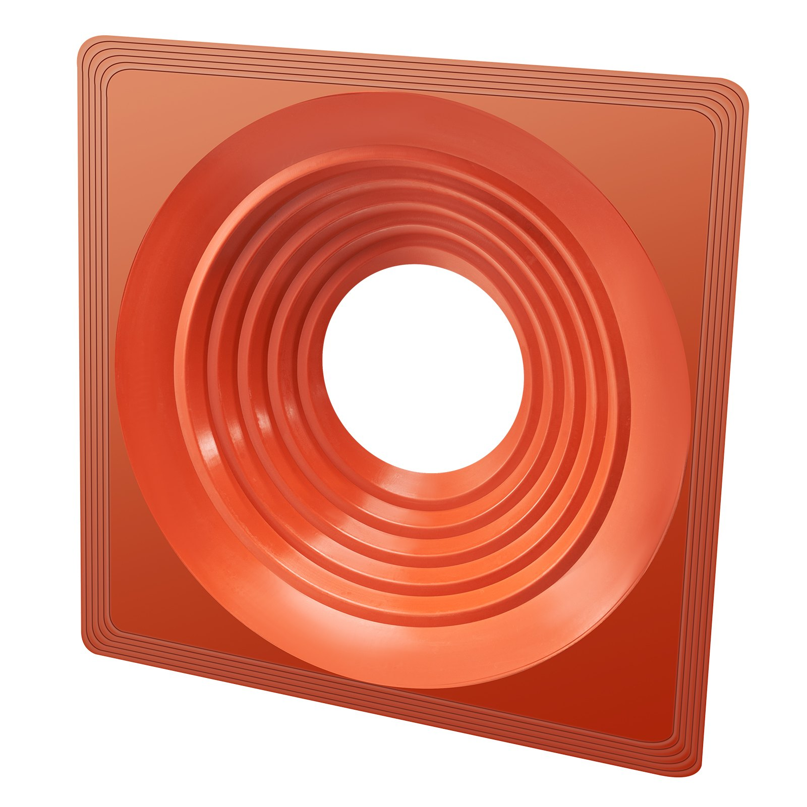 Metal Roof Pipe Flashing Boot Fits 10"-18" Pipe High Temp Flexible Red Silicone - Bild 10 von 10