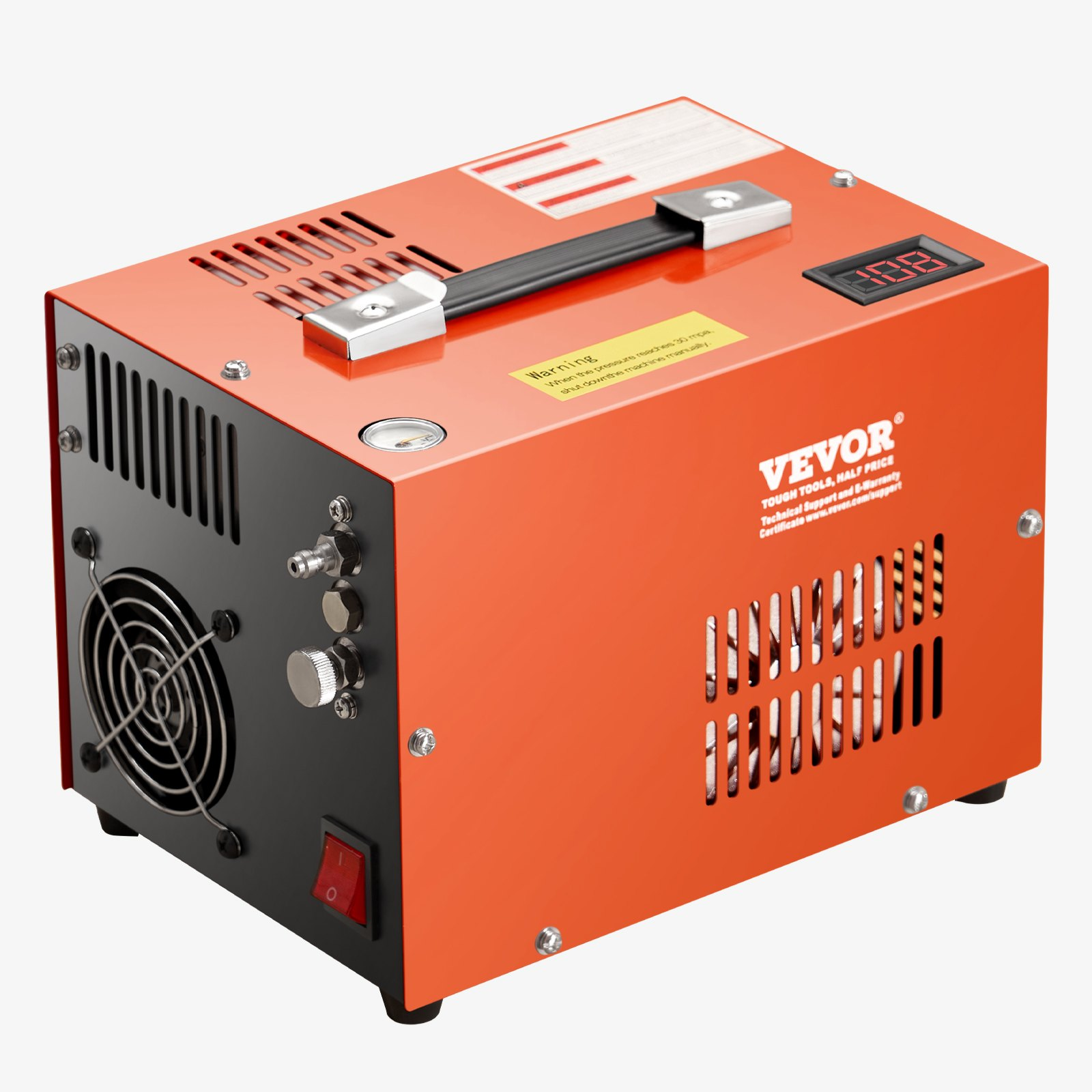 PCP Air Compressor 4500PSI/30Mpa PCP Airgun Compressor with Built-in Converter - Picture 10 of 12